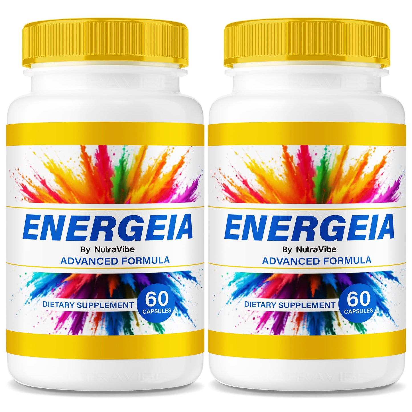 NutraVibe Energeia Premium Energy & Burner Formula Capsules 120