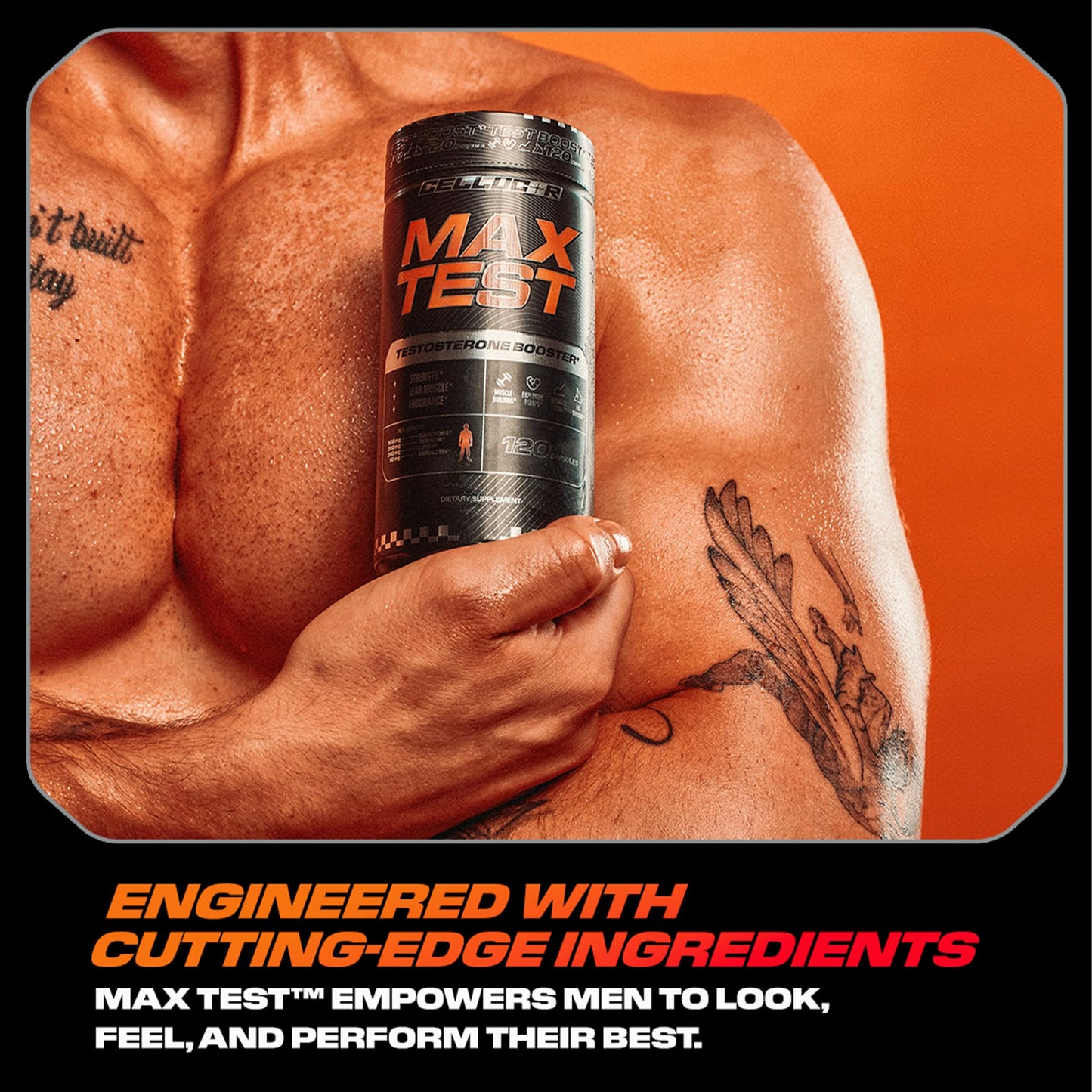 Cellucor Max Test Testosterone Booster Capsule 120 Count