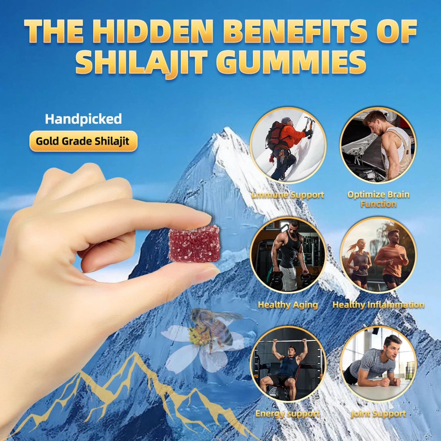 Newrish Shilajit Gummies 30 Count