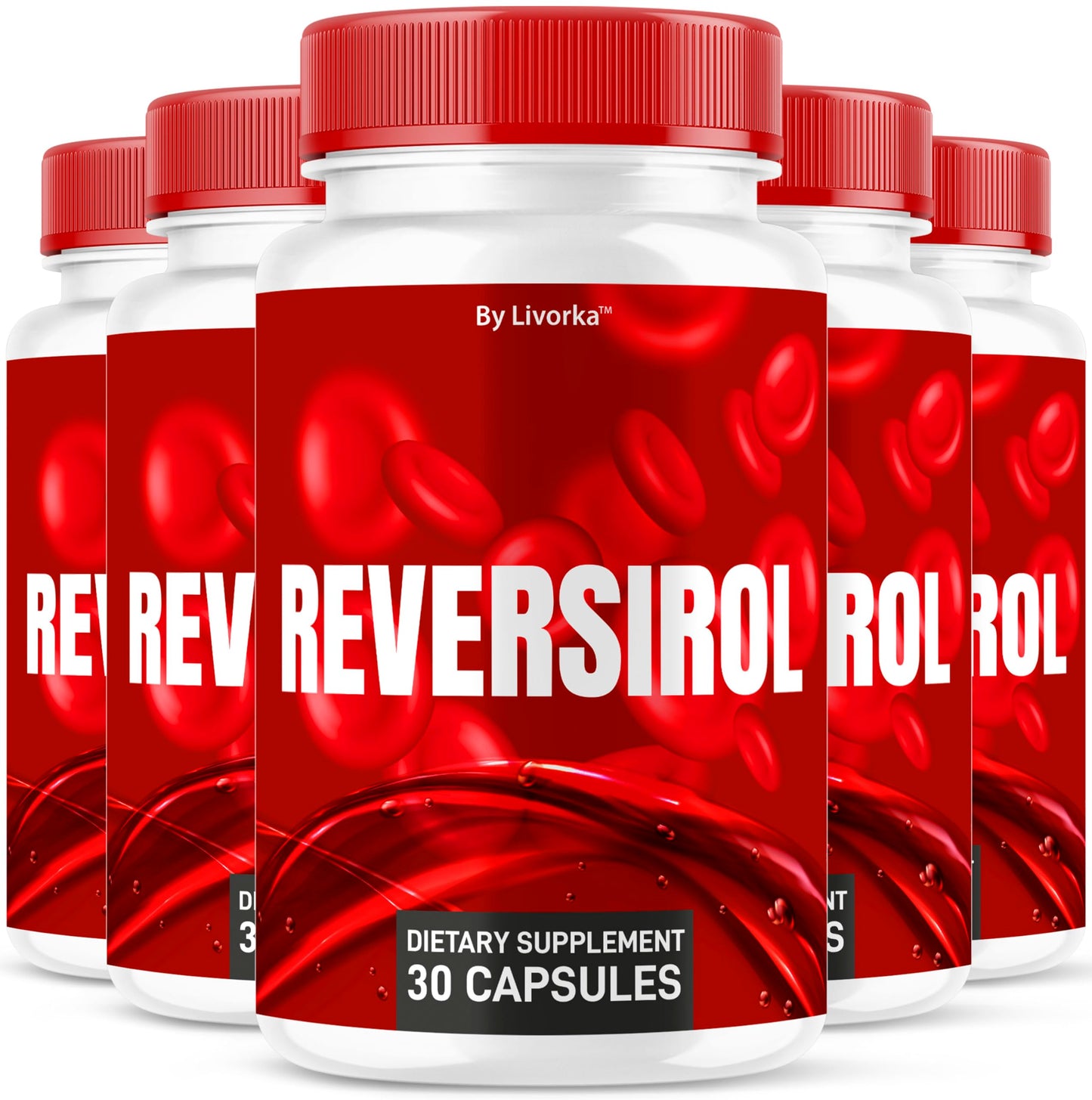 LIVORKA Reversirol Premium Formula 150 Capsules
