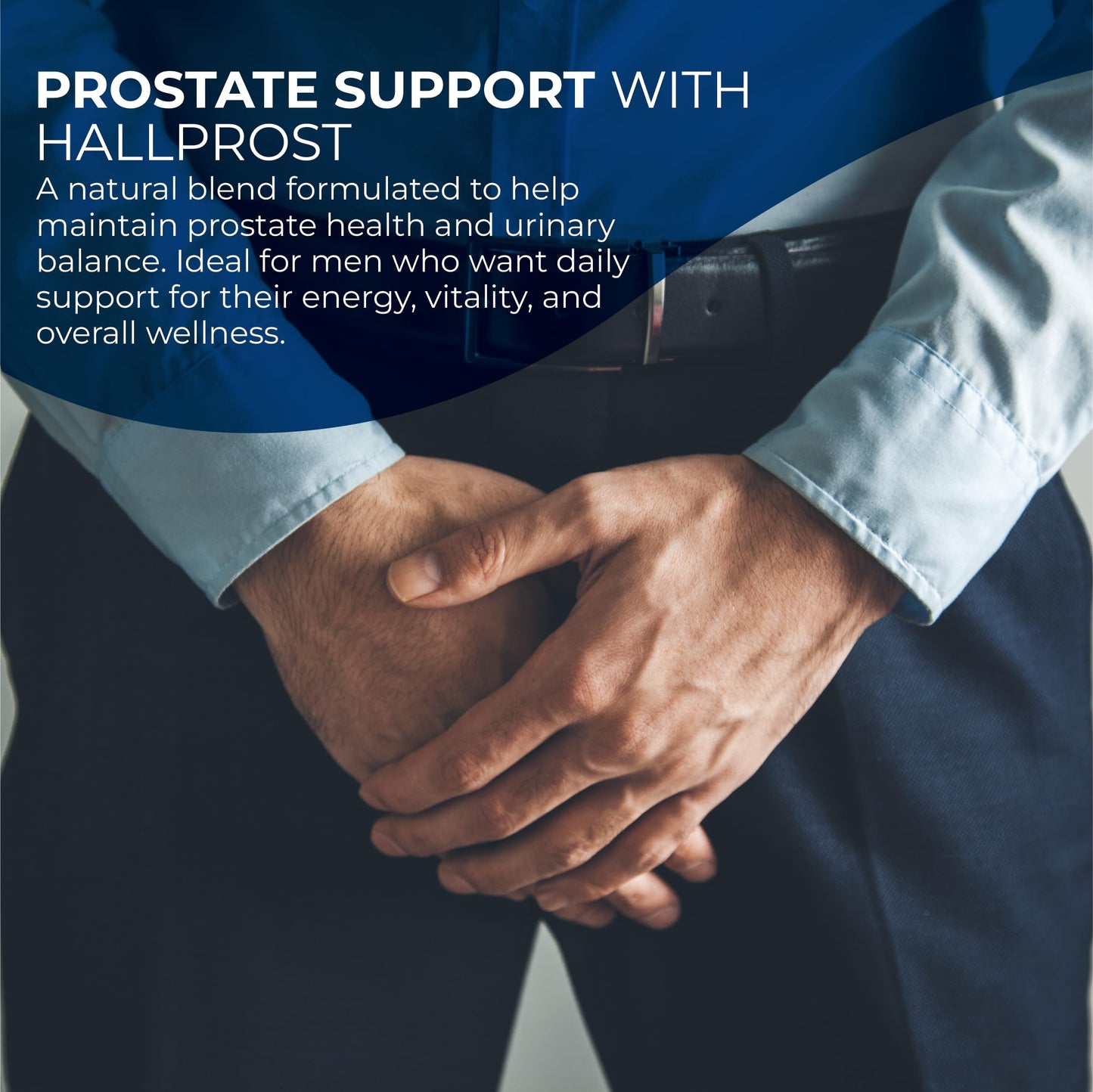 Hallusa Natural Hallprost Prostate Support Supplement 5-in-1 Saw Palmetto Formula 900mg* Pygeum Africanum, Pumpkin Seed, Zinc, Vitamin E Capsule 180 Capsules