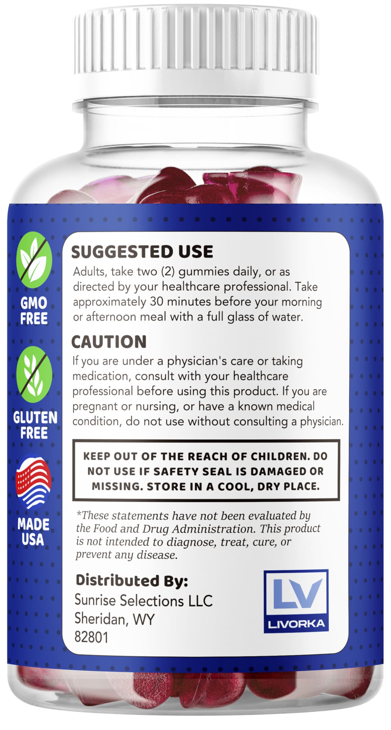 LIVORKA Alpha Pro Force Gummies 300 Gummies