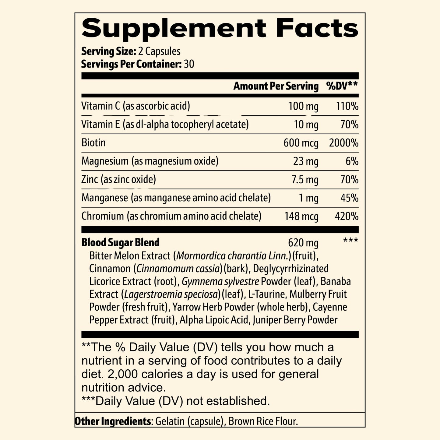 Sun Vitals Glucose Guard 60 Capsules