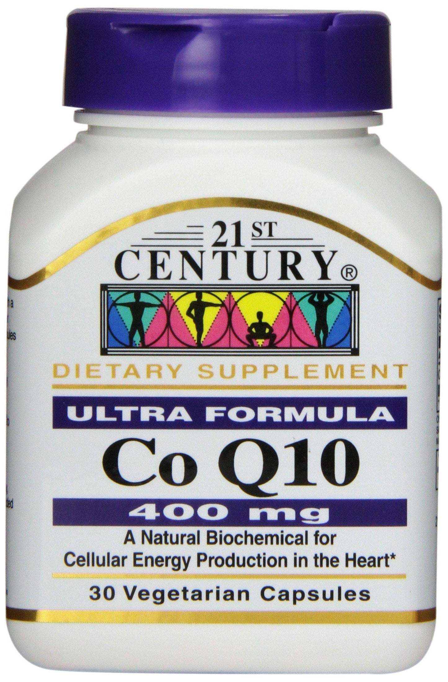 21st Century CoQ10 400mg Capsules, 30 Count