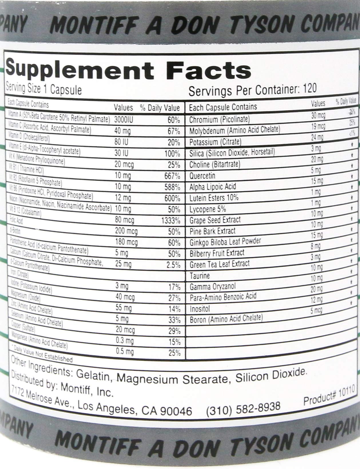 Montiff Vita-Minz Plus Capsule, 120 Capsules