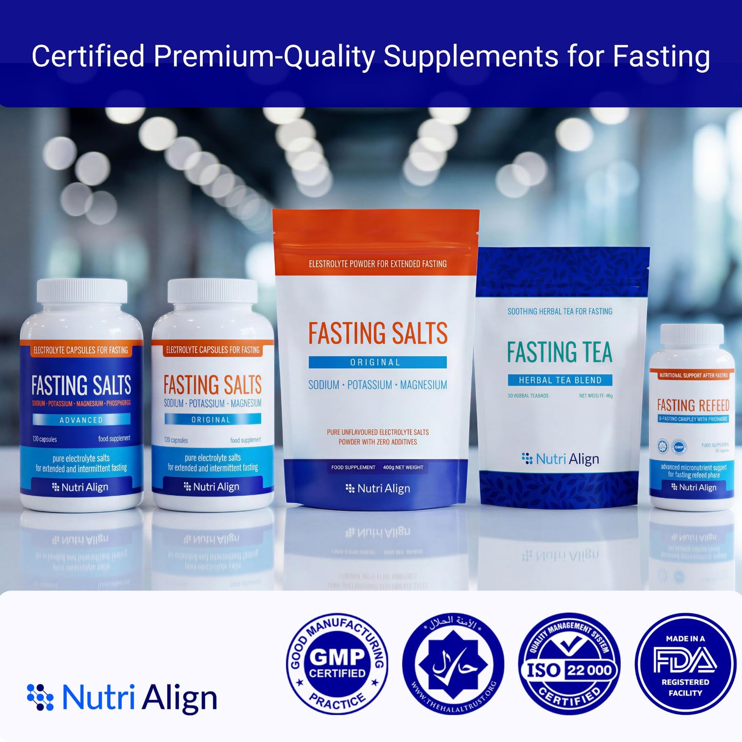 Nutri-Align Fasting Salts Electrolytes Original Capsule 120