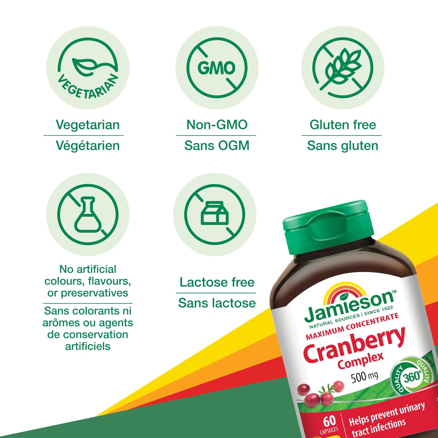 Jamieson Laboratories Maximum Concentrate Cranberry Complex Capsule, 1 Count