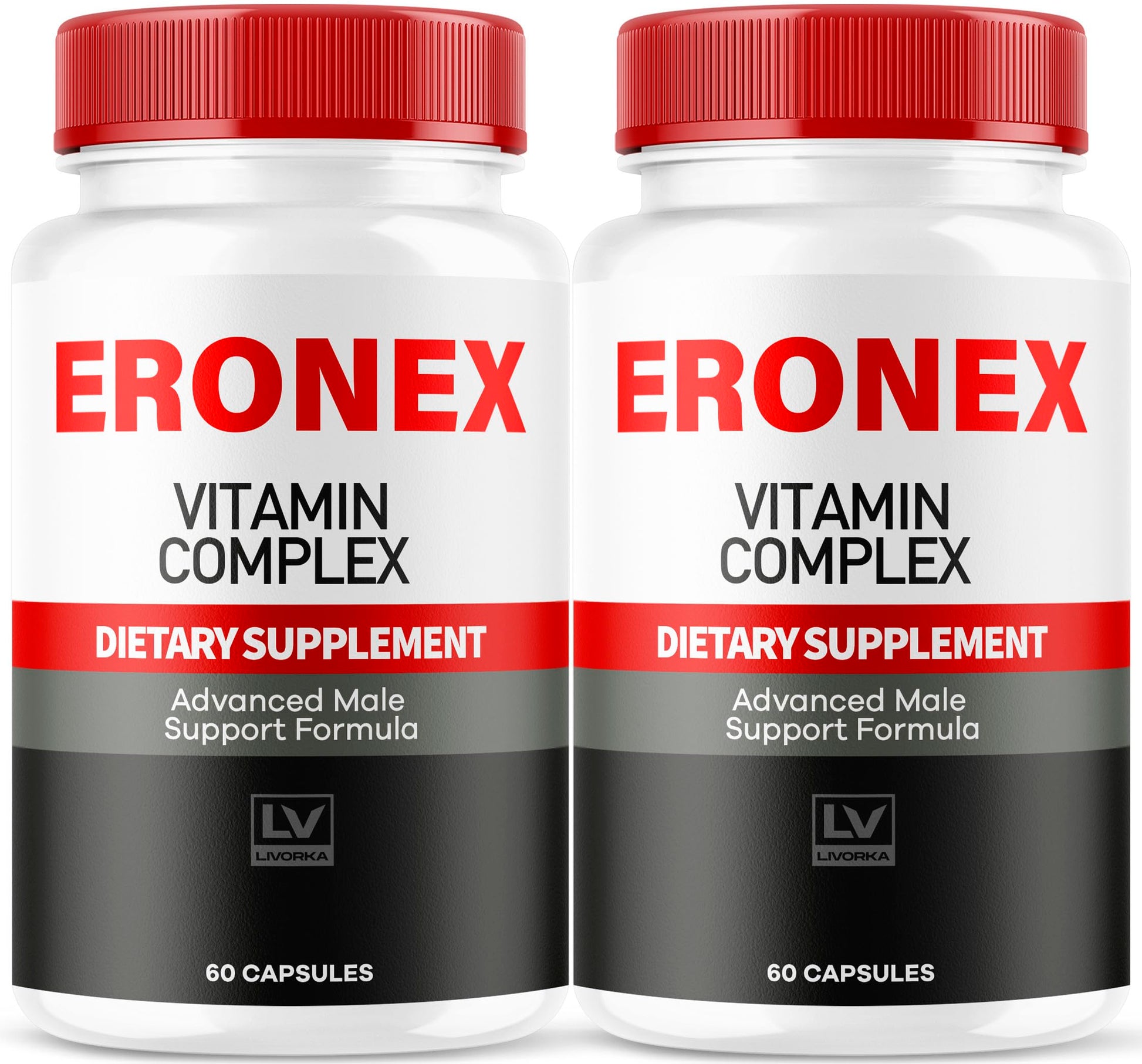 LIVORKA Eronex Vitamin Complex Capsules, 120 Count