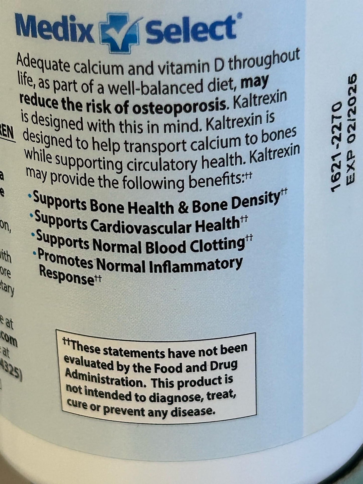 Medix Select Kaltrexin Capsule 1
