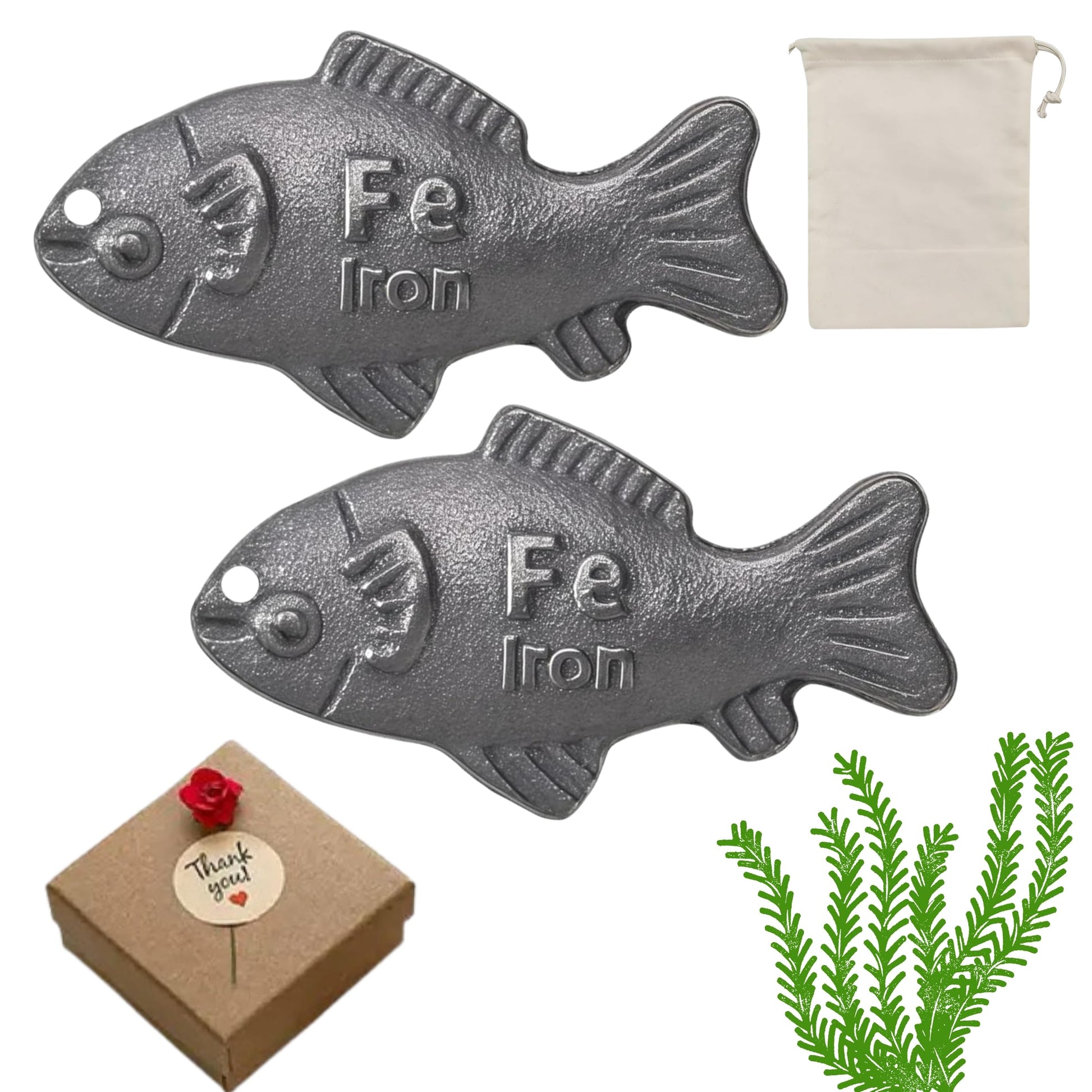 XYFSZDQJZHG Iron Fish for Cooking Tablets 2