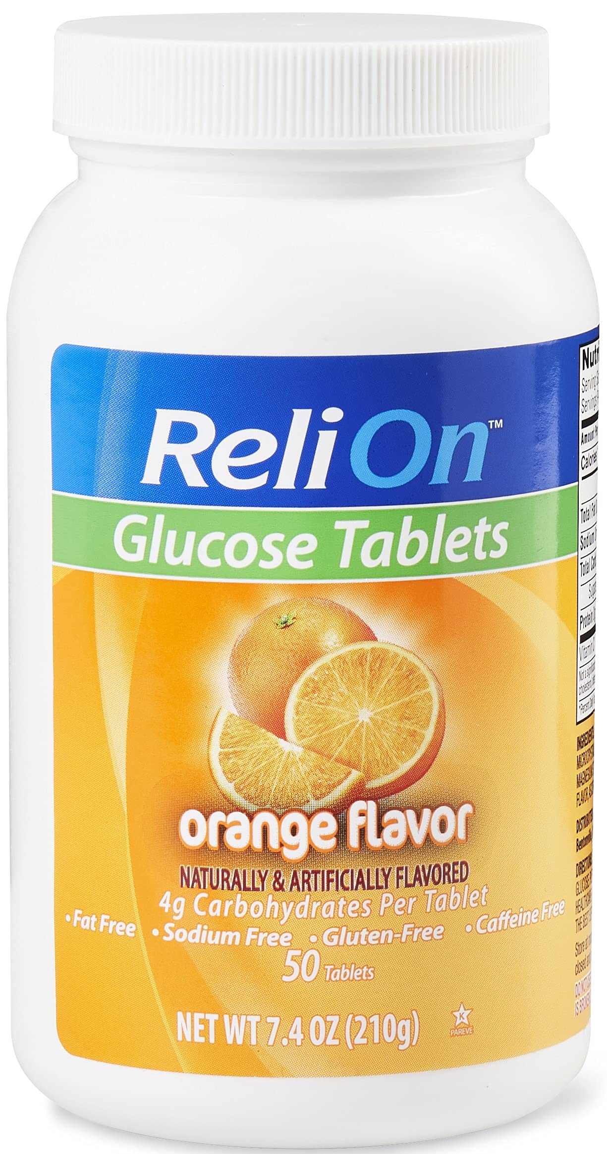 ReliOn Glucose Tablets 50 Count