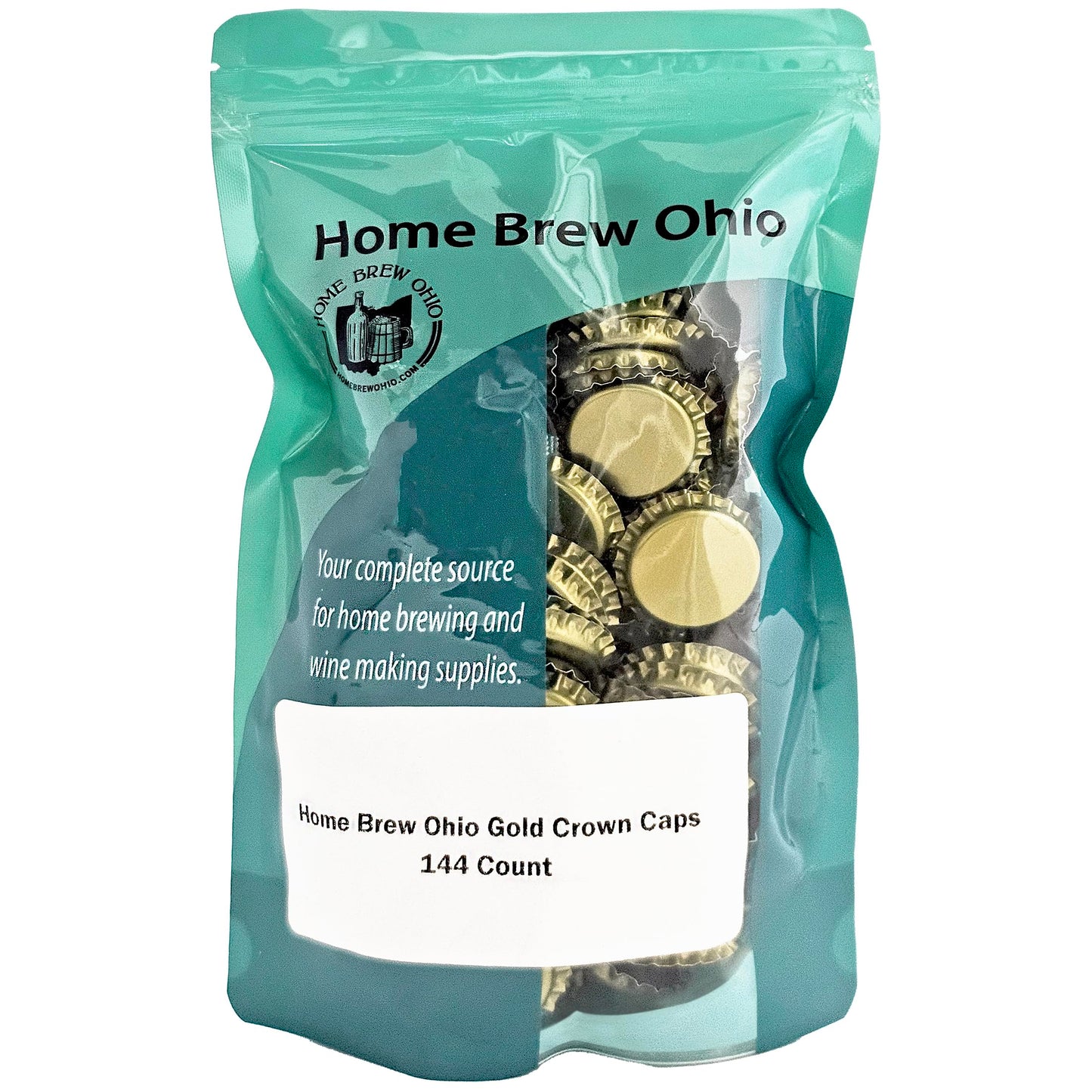 Home Brew Ohio Gold Caps Capsule 144 Count