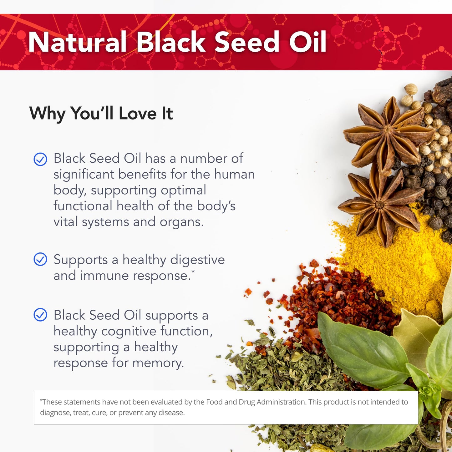 Physician's Strength Black Seed Oil Softgels, 90 Count
