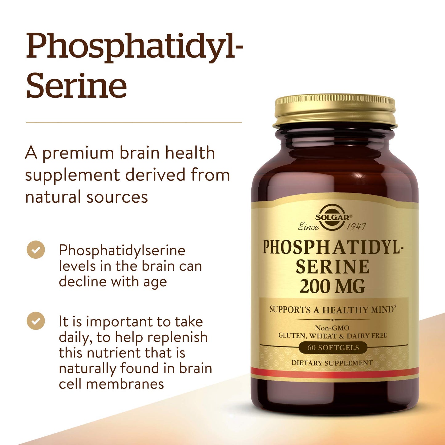 Solgar Phosphatidyl-Serine 200 mg Softgels 60