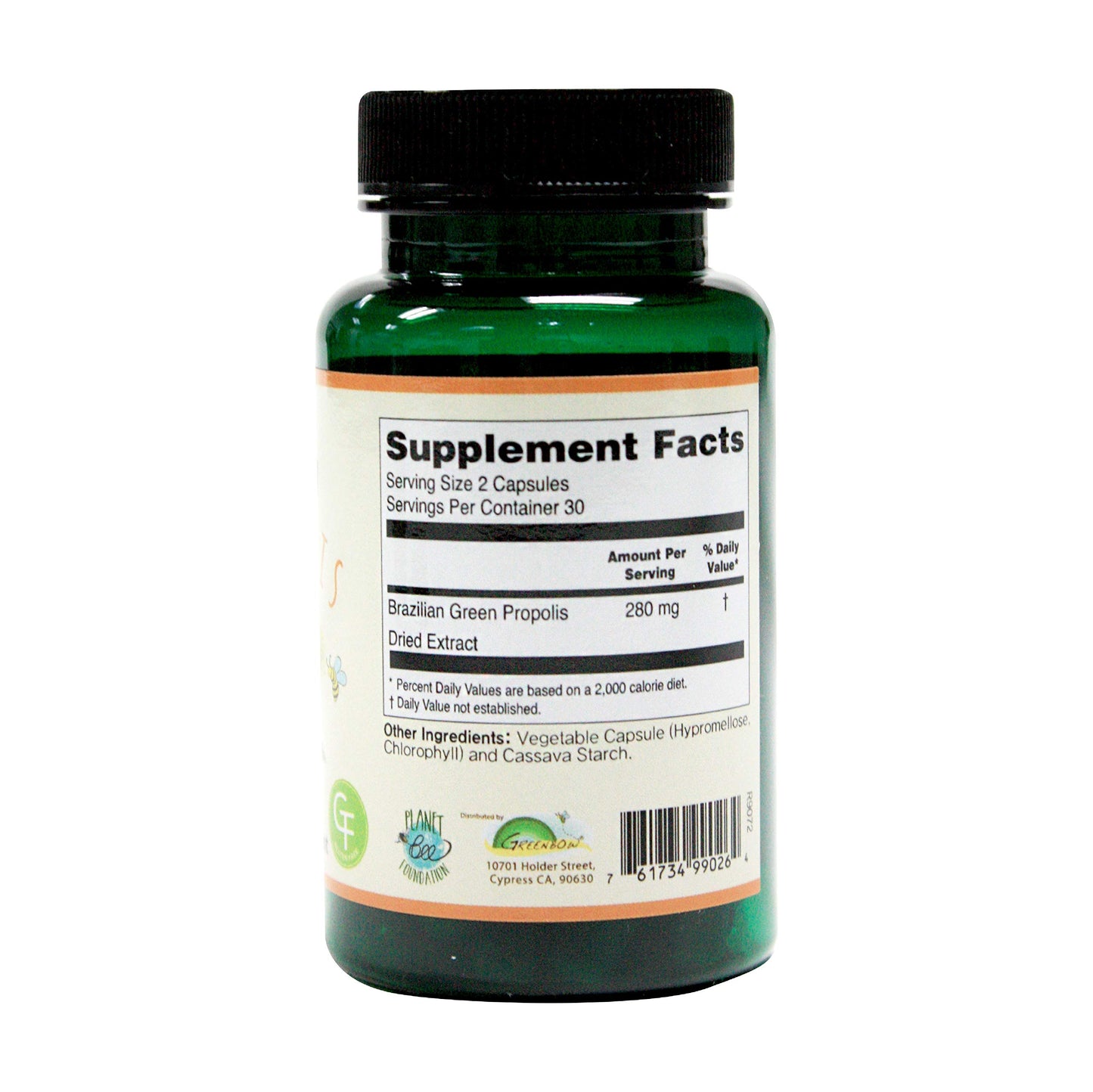 Greenbow Green Propolis Capsule 60 Count
