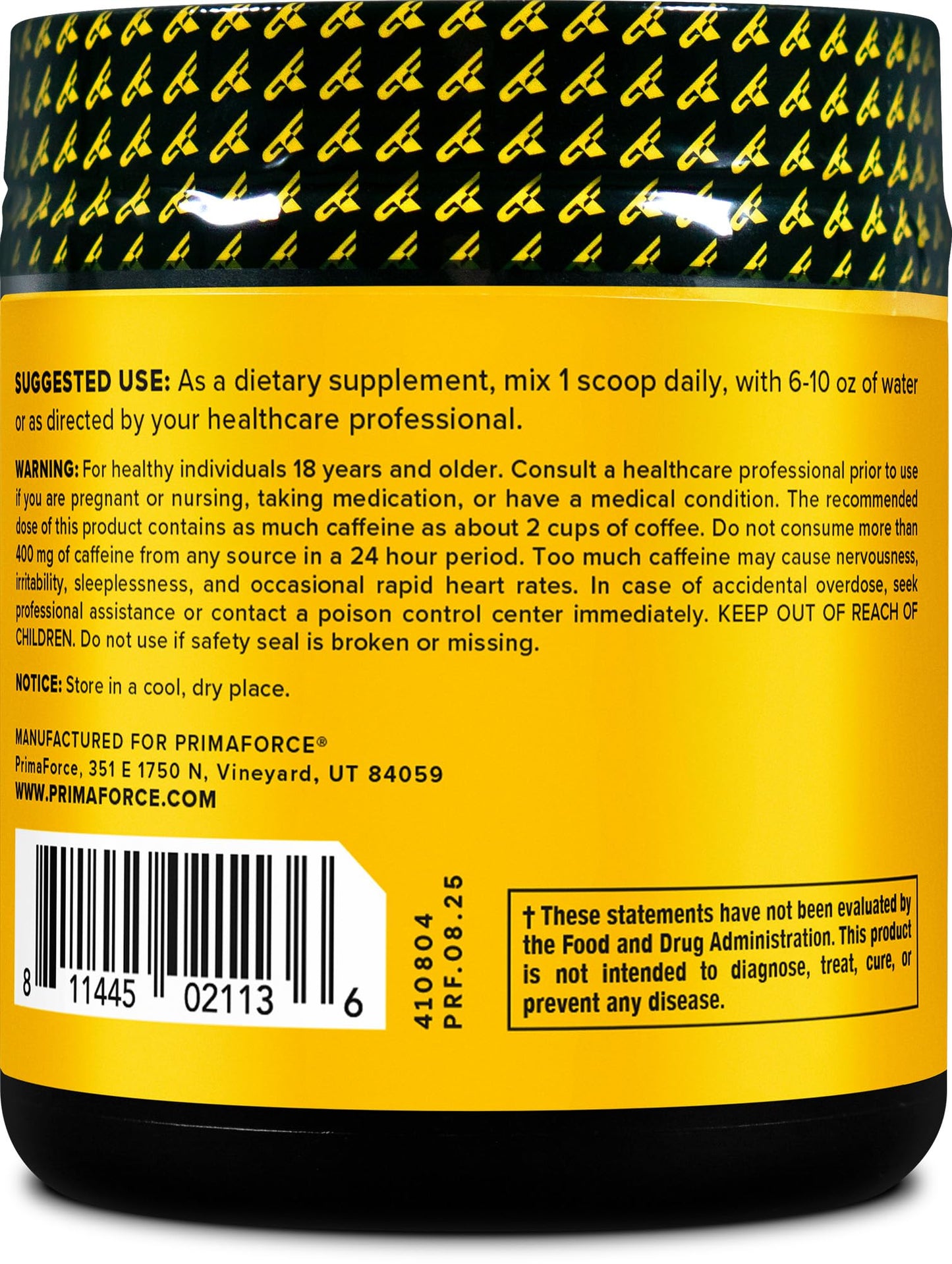 Primaforce Guarana Powder 7 Ounce