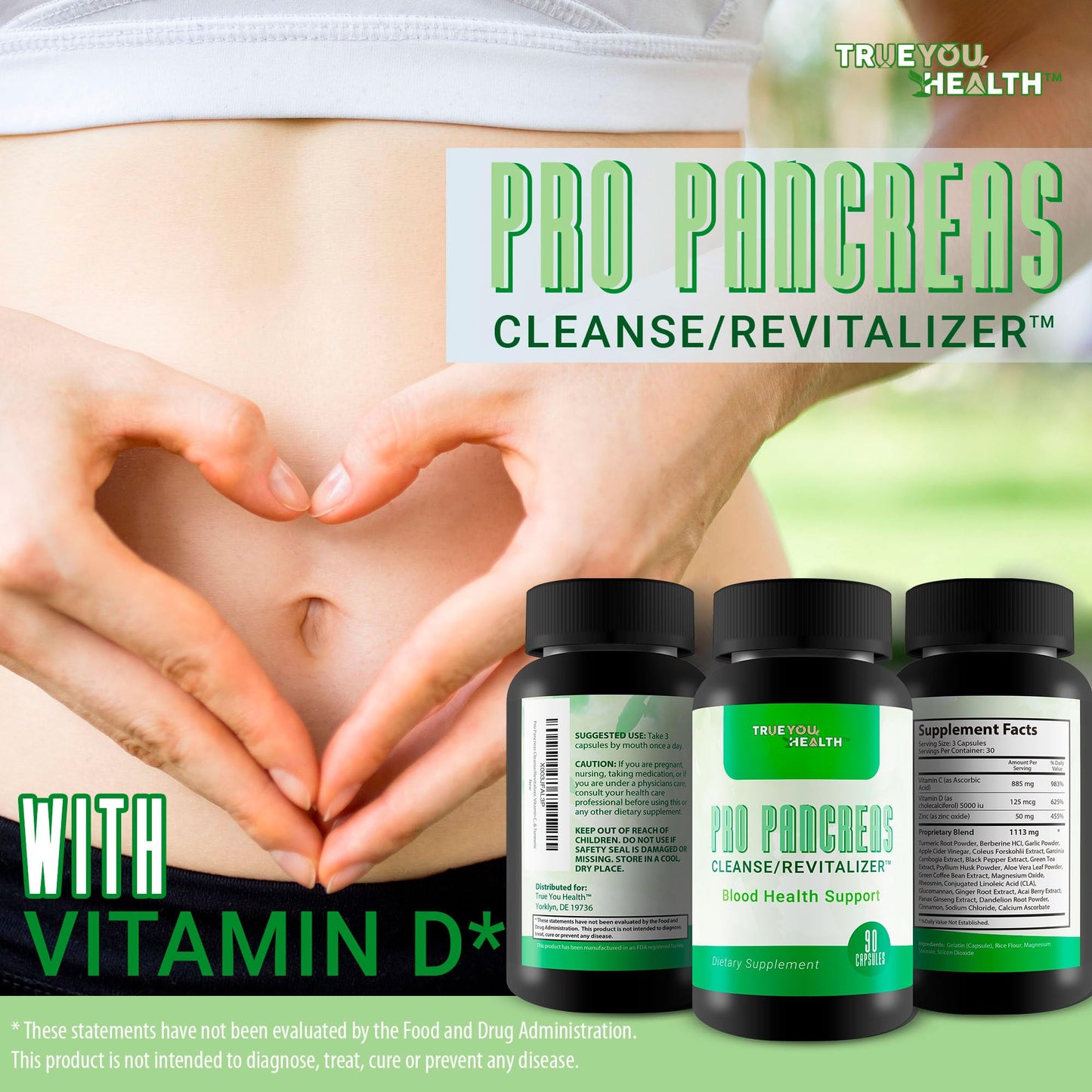 Generic Pro Pancreas Cleanse/Revitalizer Capsule 1 Count