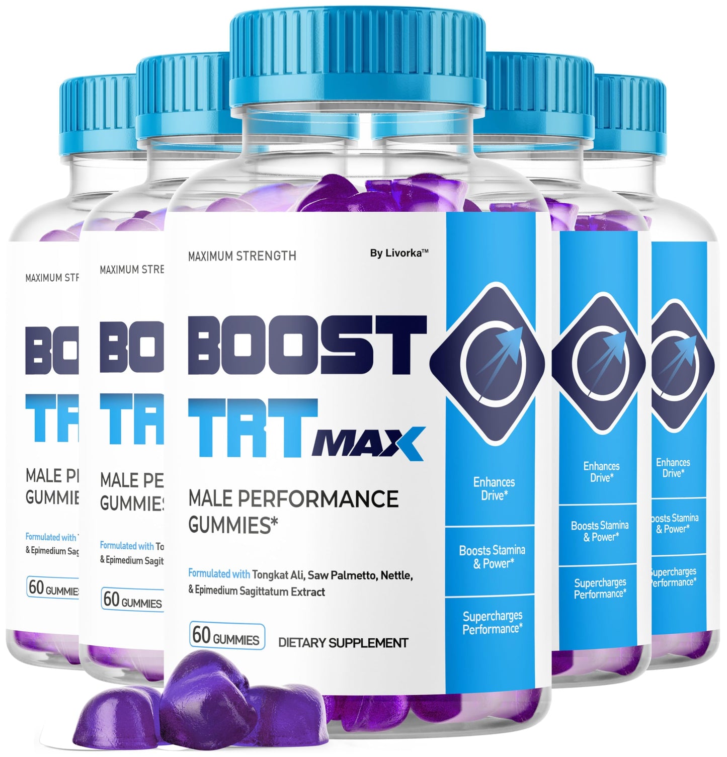 LIVORKA BoostTRT Max 300 Gummies