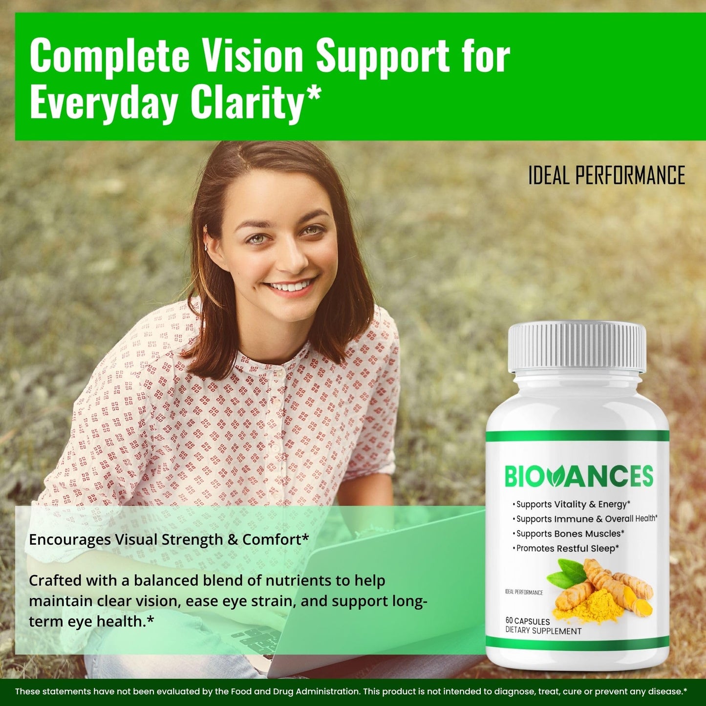 IDEAL PERFORMANCE Biovances Capsules, 180 Count