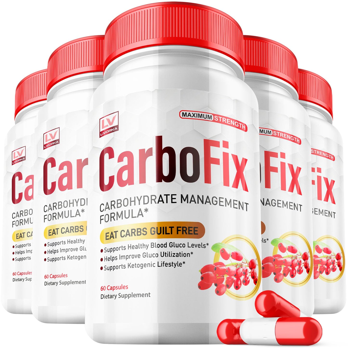 LIVORKA Carbofix Capsule 300 Count