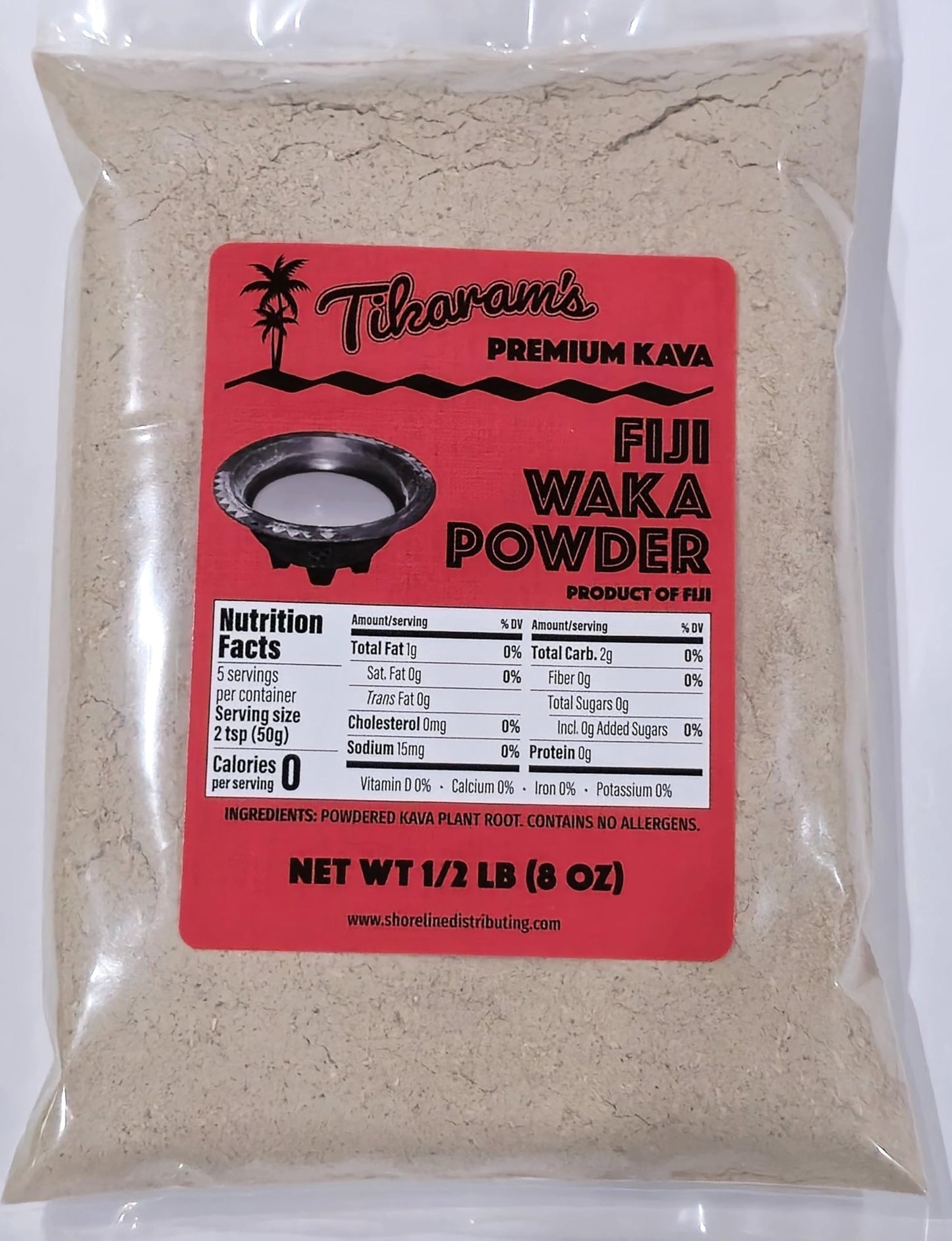 Tikaram's Kava Kava Powder 8oz