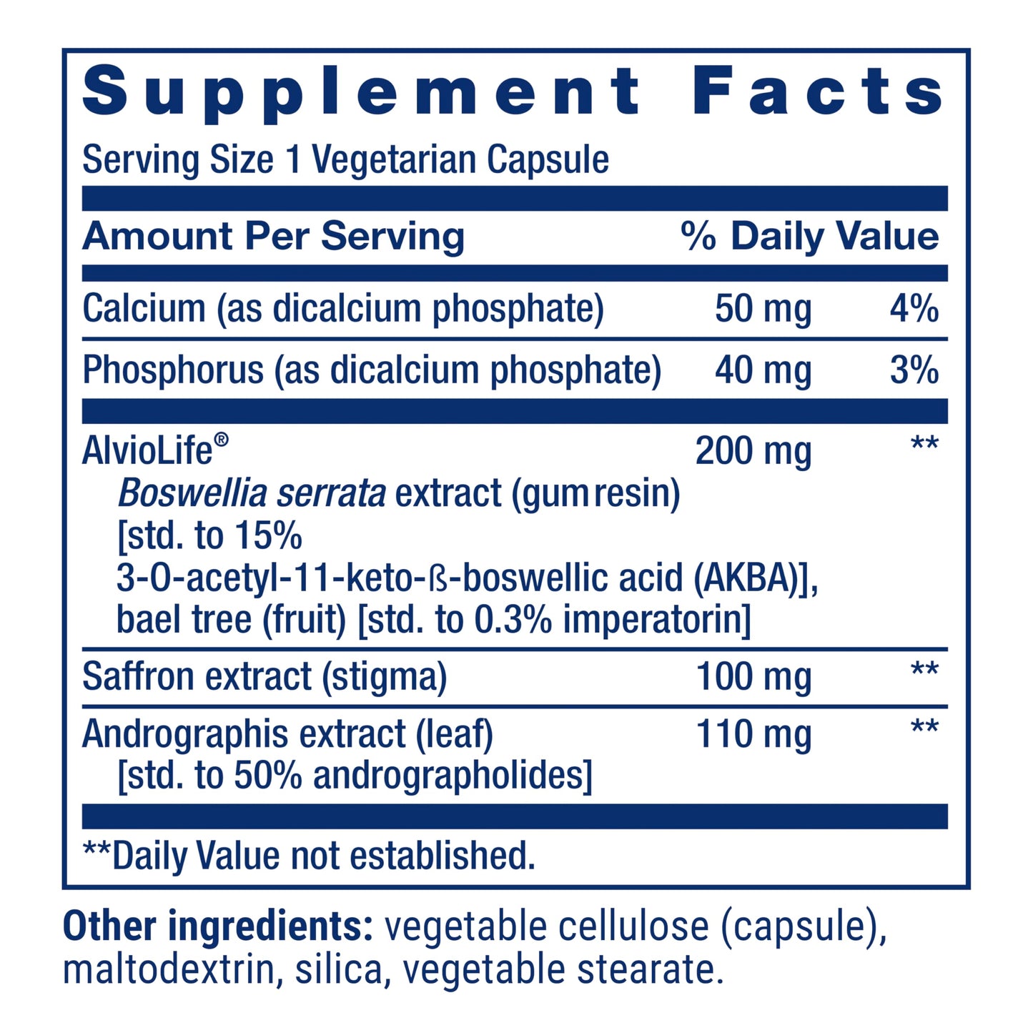 Life Extension Healthy Lungs Respiratory Support, Boswellia Serrata & Saffron Extract, Once-Daily, Gluten Free, Non-GMO, Vegetarian Capsules, 30 Capsules