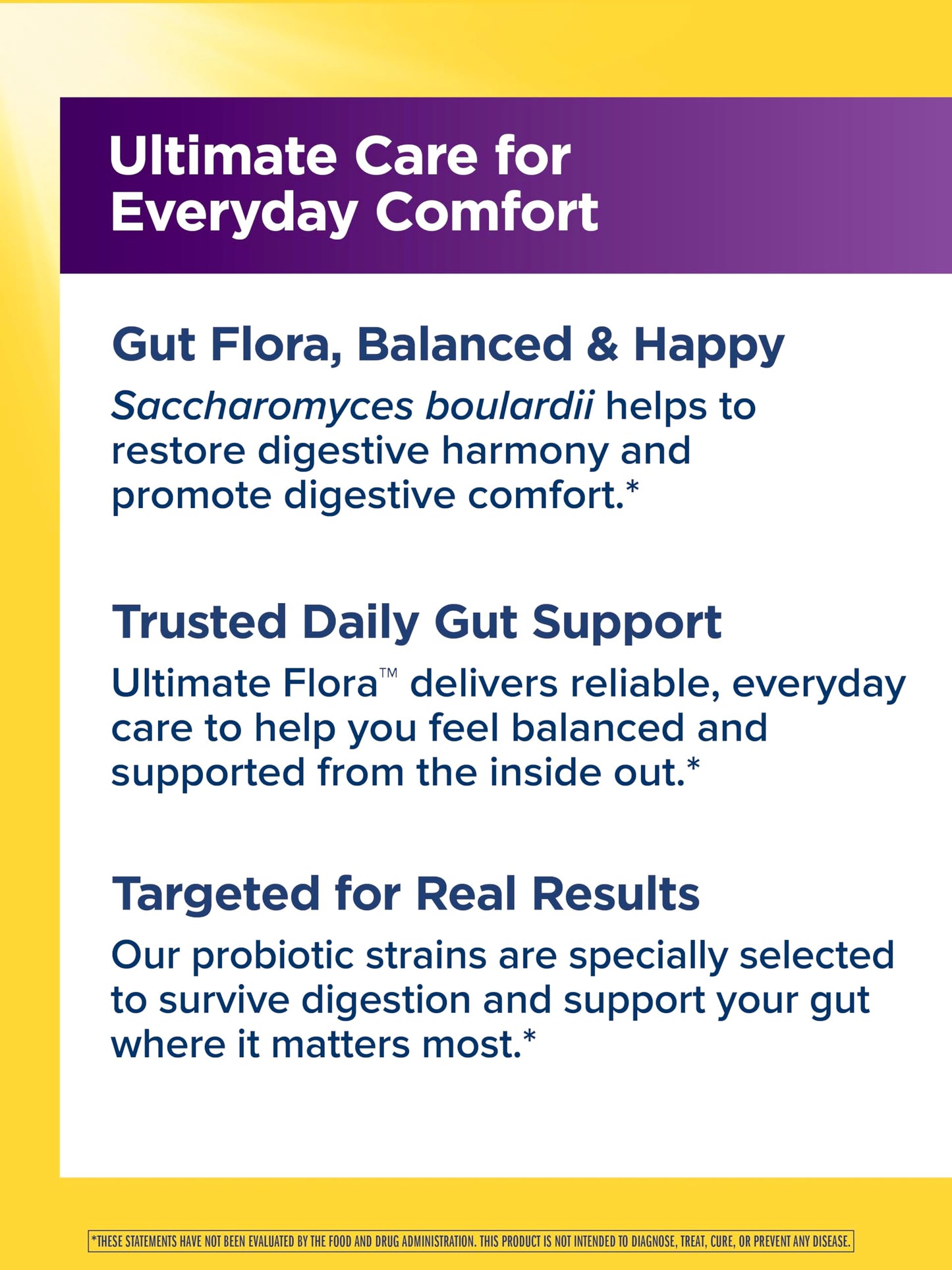 Renew Life Ultimate Flora Saccharomyces boulardii Probiotics 5 Billion CFU, 20 Capsules