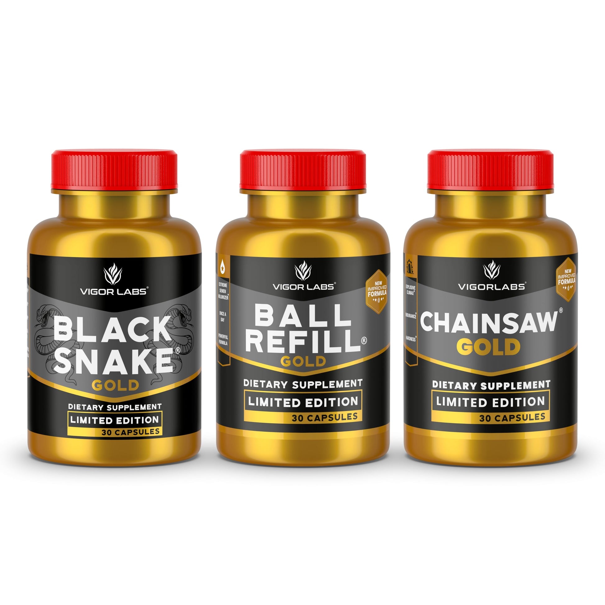 Vigor Labs Gold Stack Capsules 90 Capsules