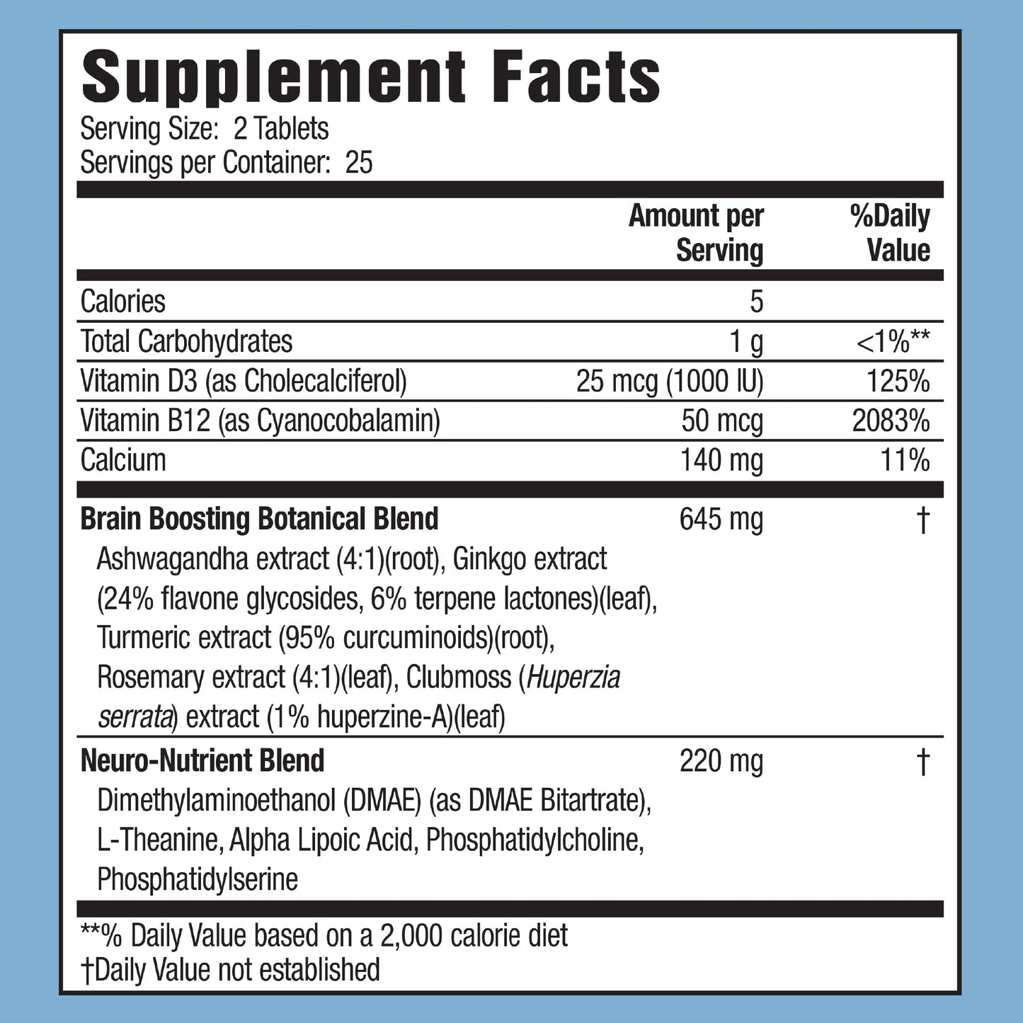 Irwin Naturals Applied Nutrition Healthy Brain All Day Focus Tablets, 150 Count