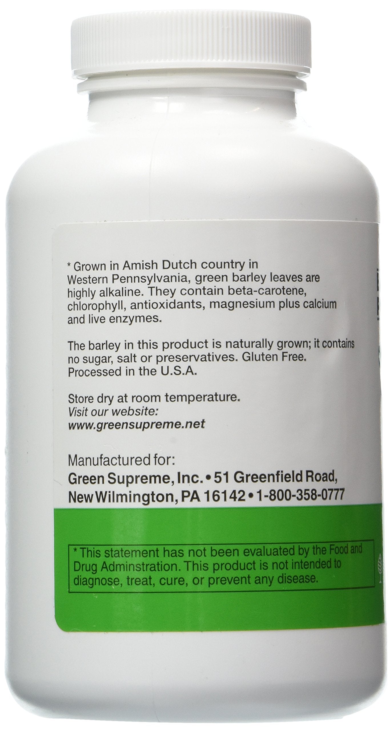 Green Supreme Barley Power Tablets 400