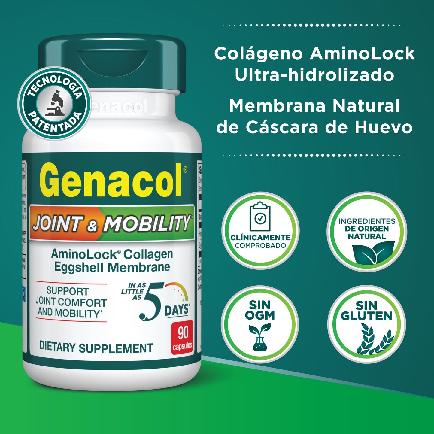 Genacol Joint & Mobility – Eggshell Membrane & Collagen, 90 Capsules