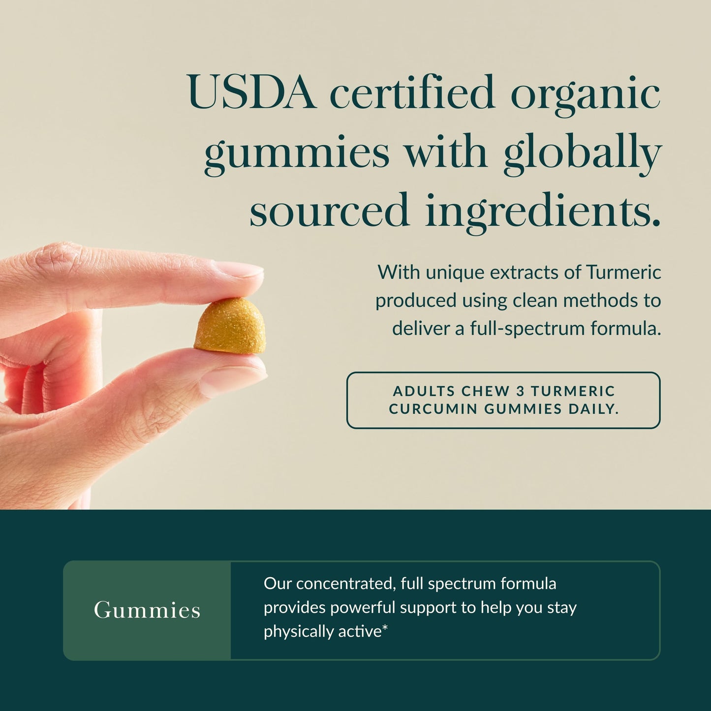 Gaia Herbs Turmeric Supreme Gummies Extra Strength, 60 Count