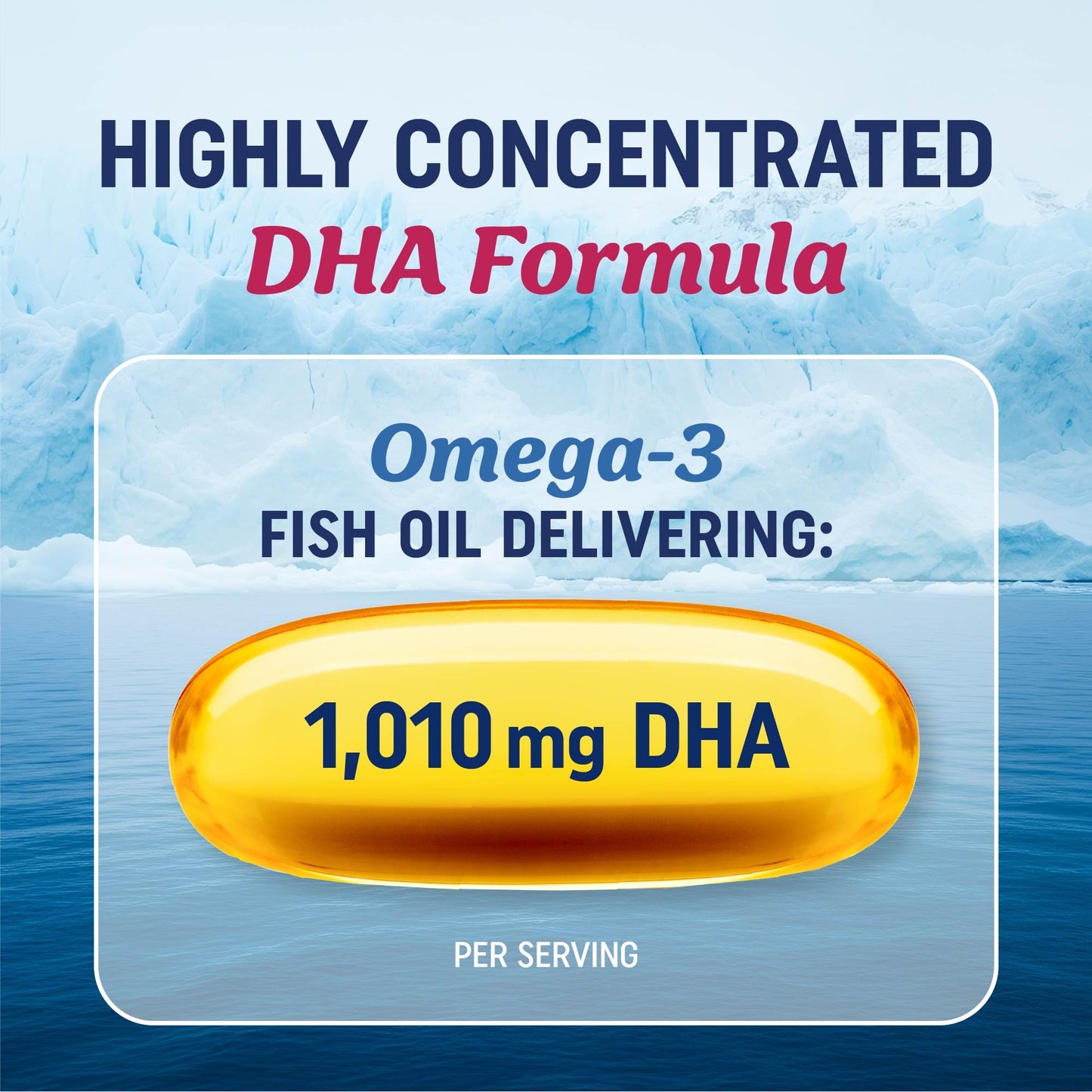 MAV NUTRITION DHA Ultra 1,010MG Softgels 60 Count