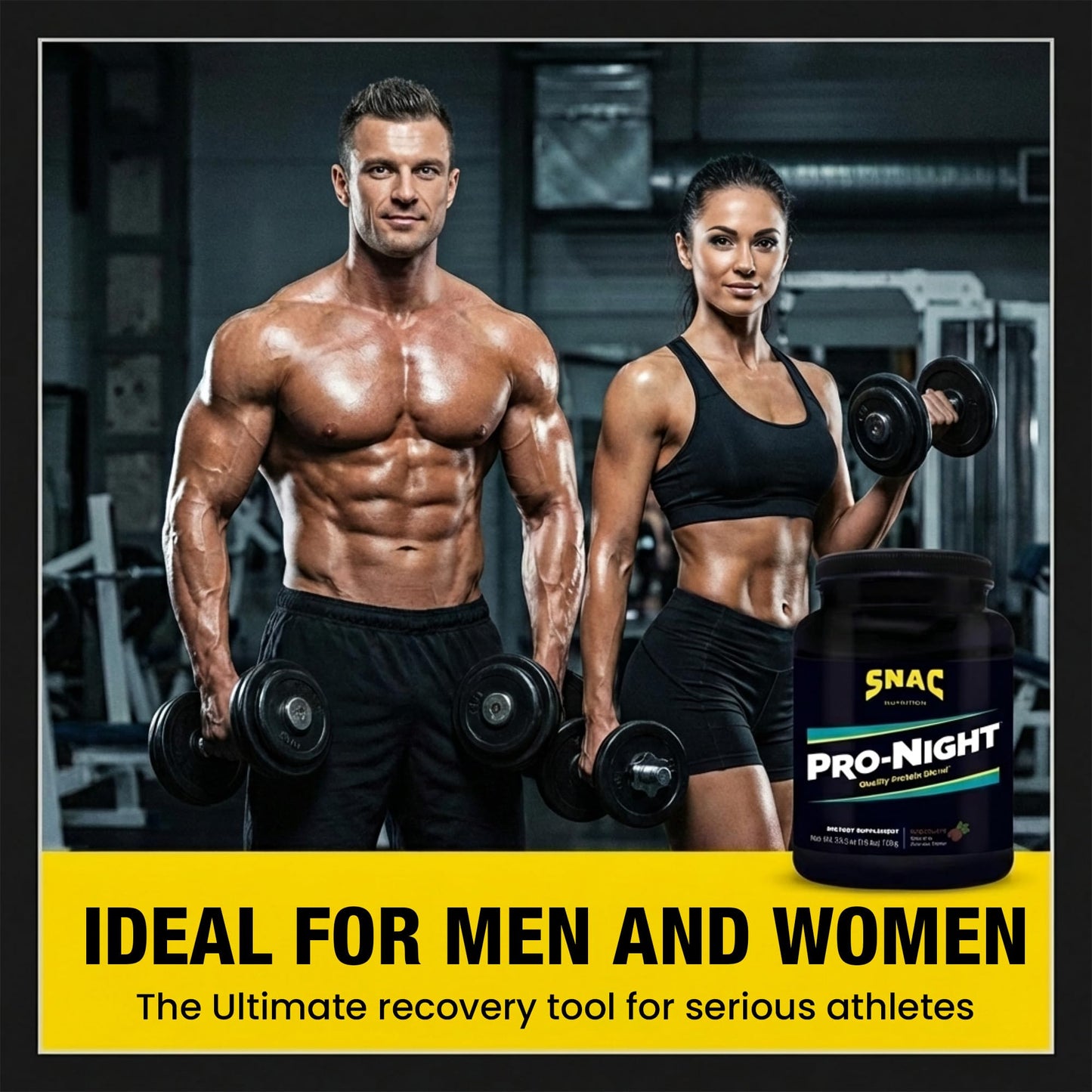 SNAC Pro-Night Protein Powder Blend 25.6