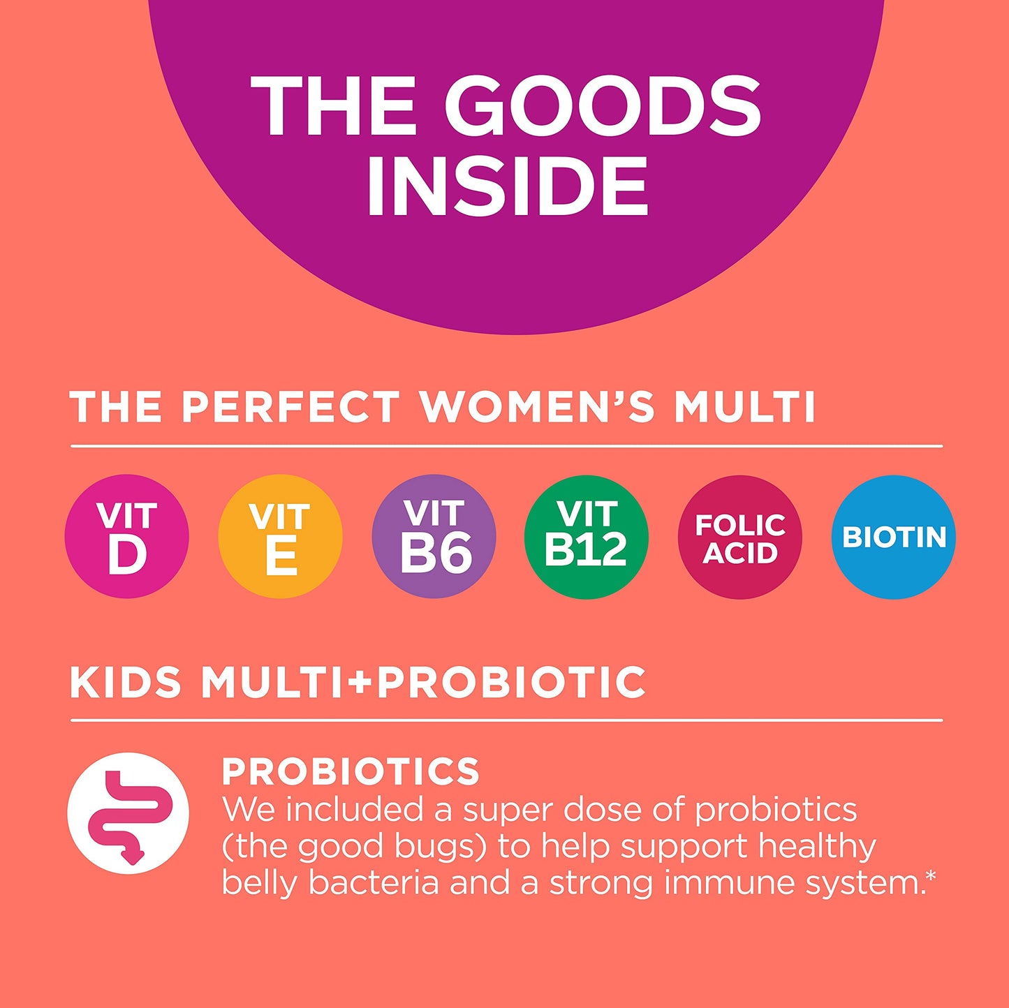 OLLY Daily Health Duo Multivitamin Gummy 1 Pack