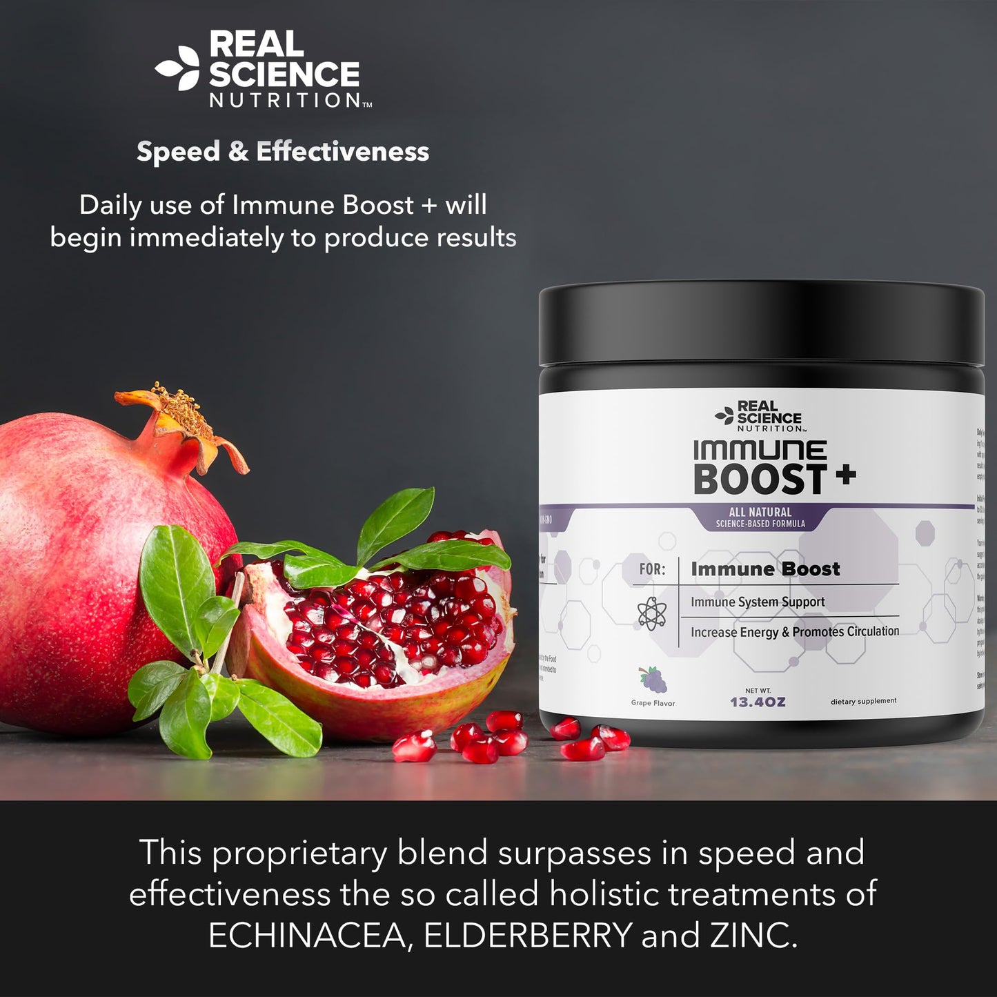 Real Science Nutrition Immune Boost Plus Powder 1 Count