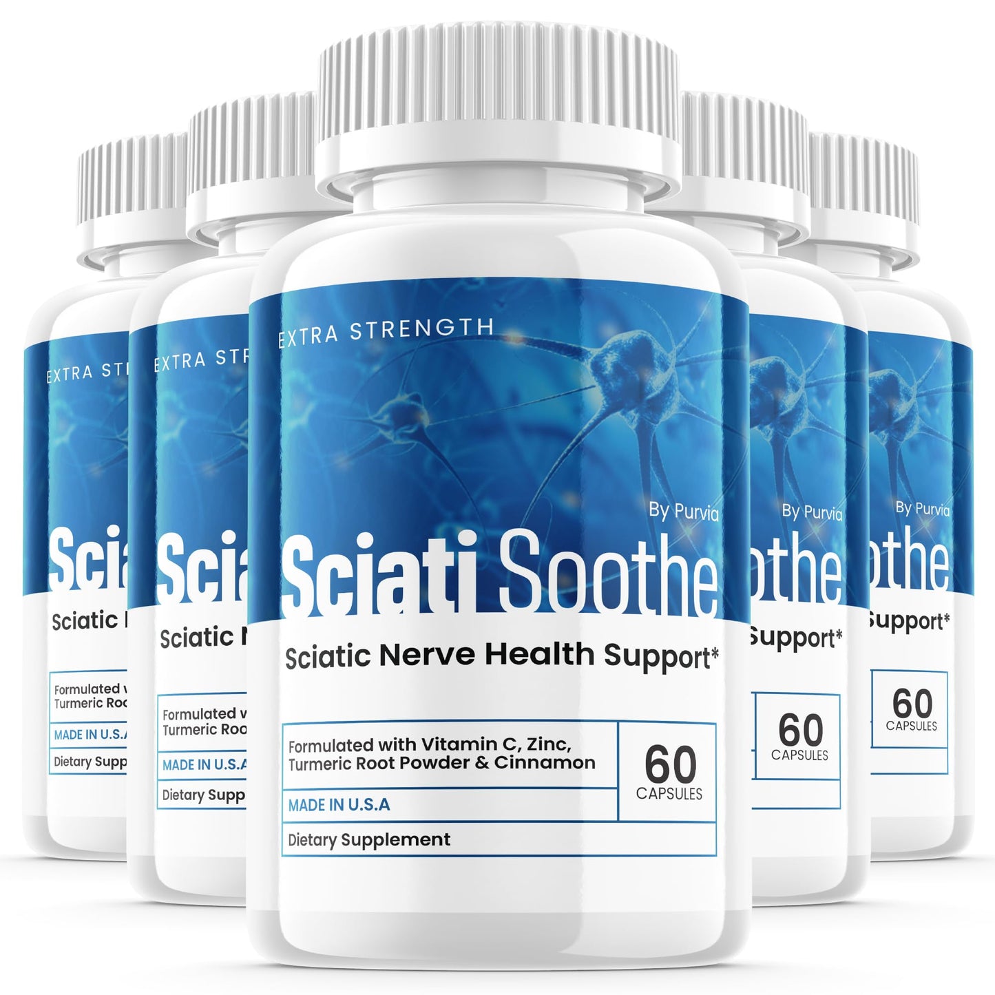 Purvia Sciatisoothe Capsules 300 Capsules