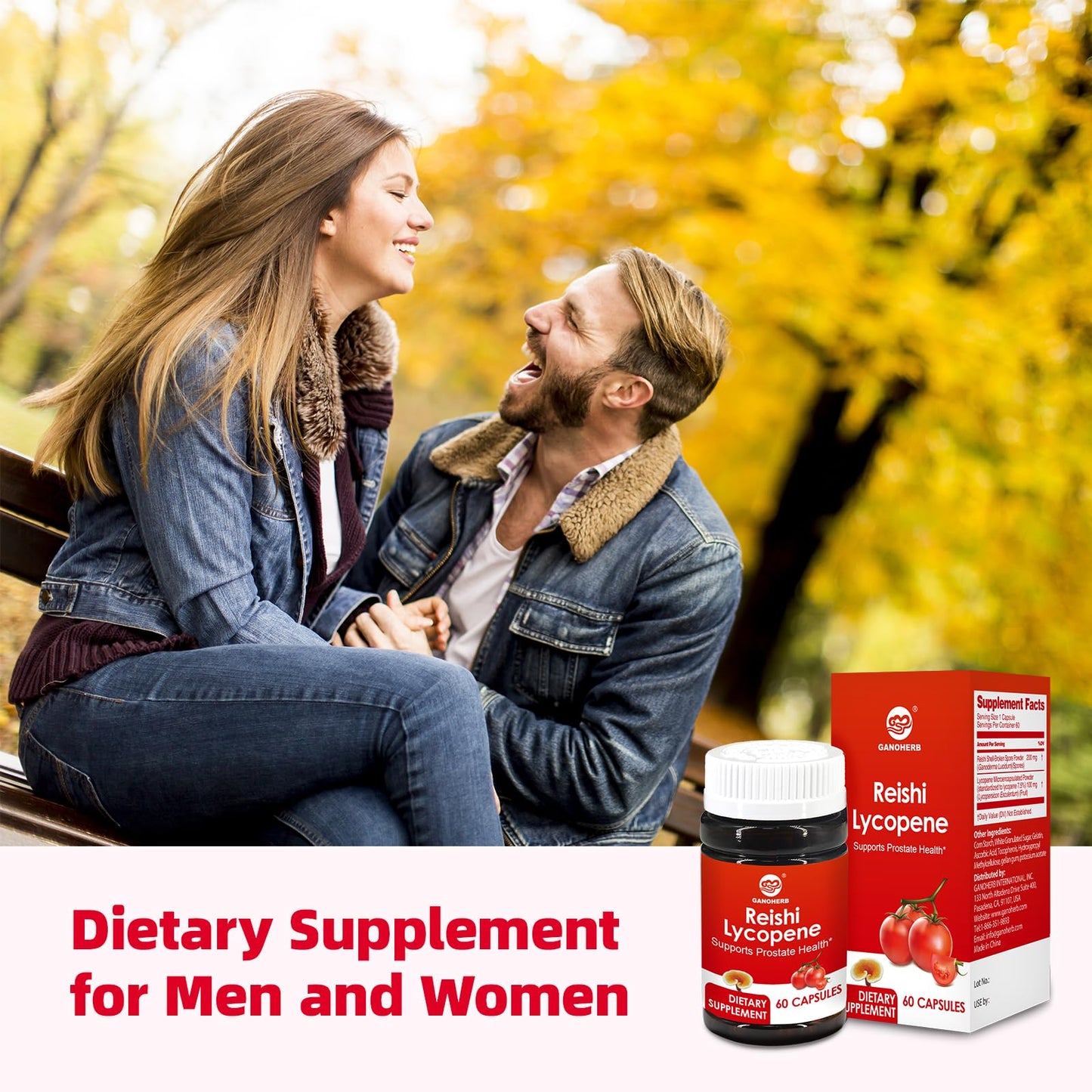 GANOHERB Lycopene Capsule 60 Capsules