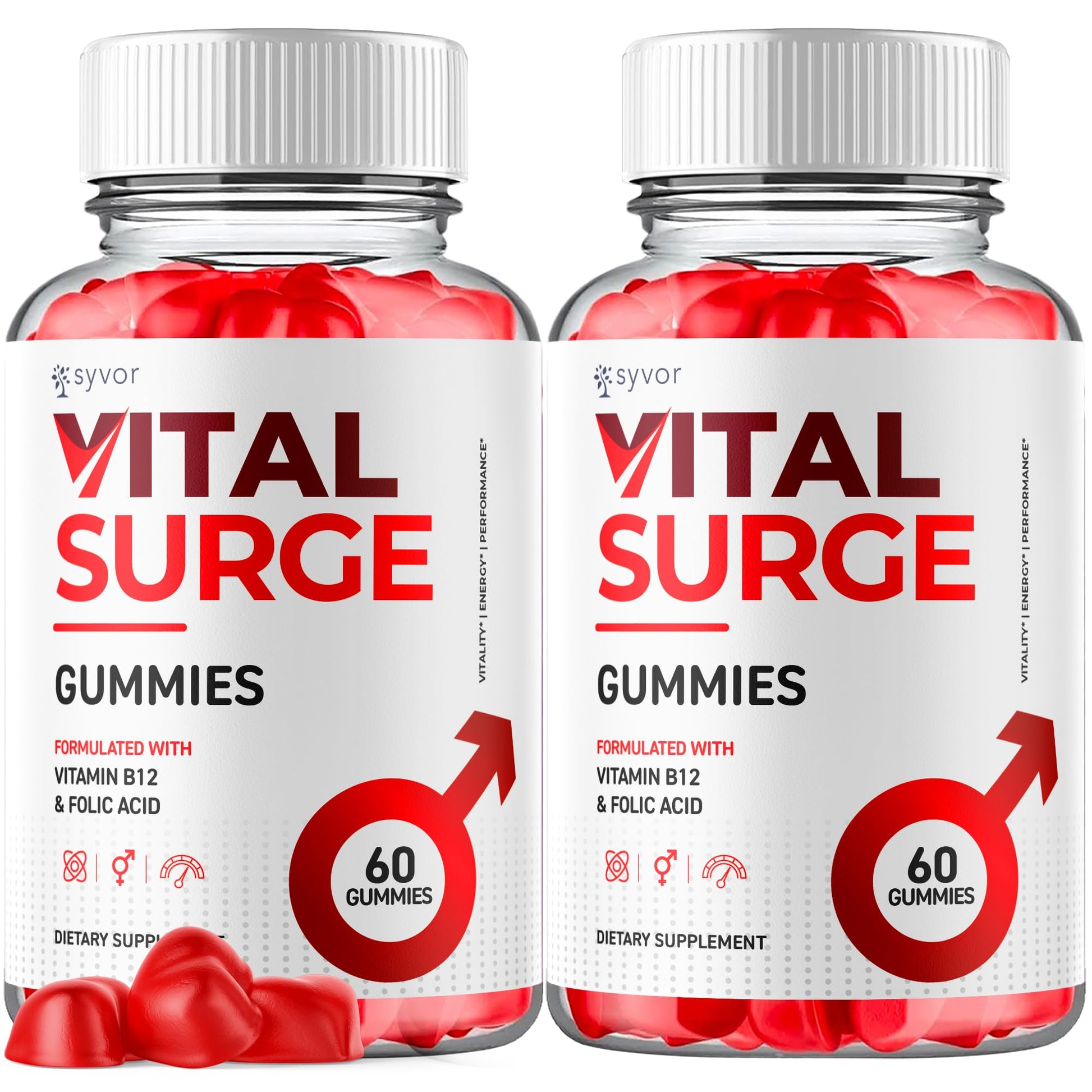 Syvor Vital Surge Gummies 120 Gummies