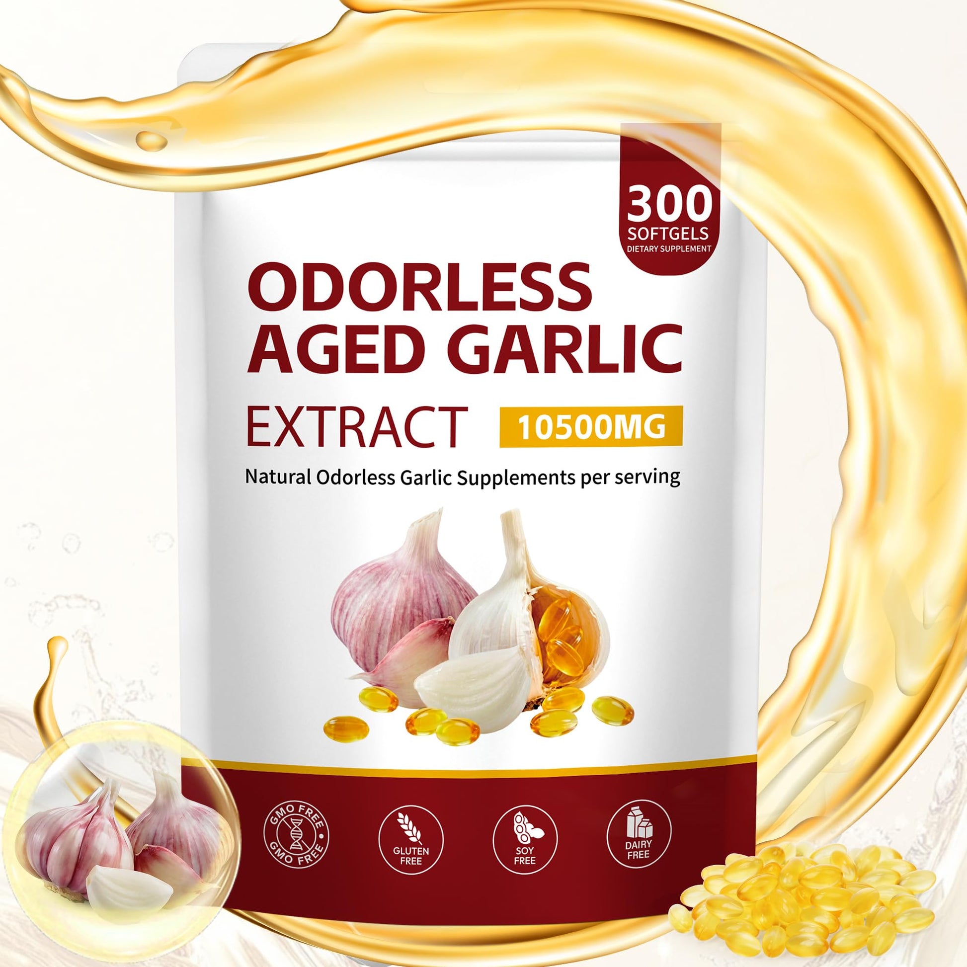 Haqeed Aged Garlic Extract Capsules 300