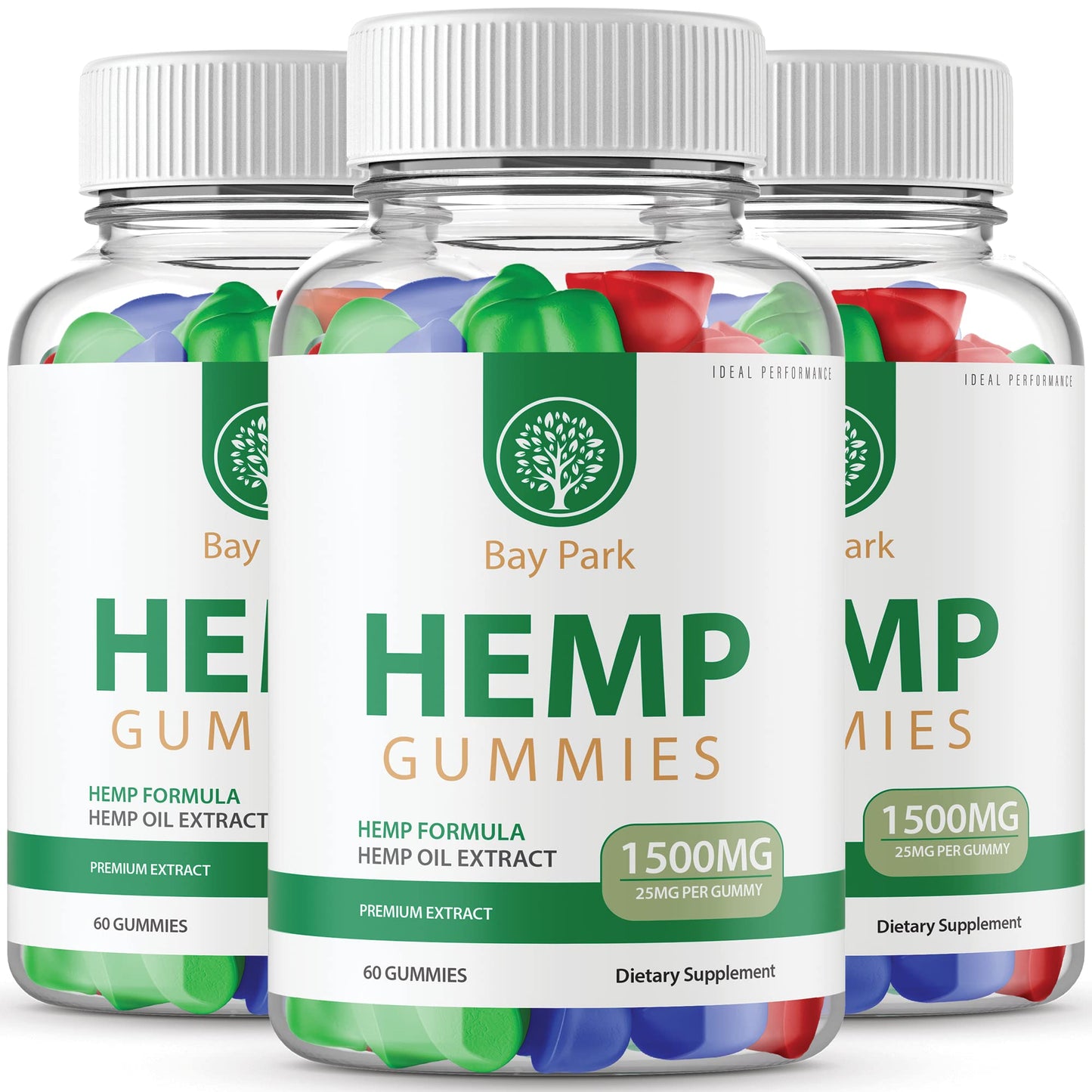 IDEAL PERFORMANCE Bay Park Gummies Gummy 180 Gummies