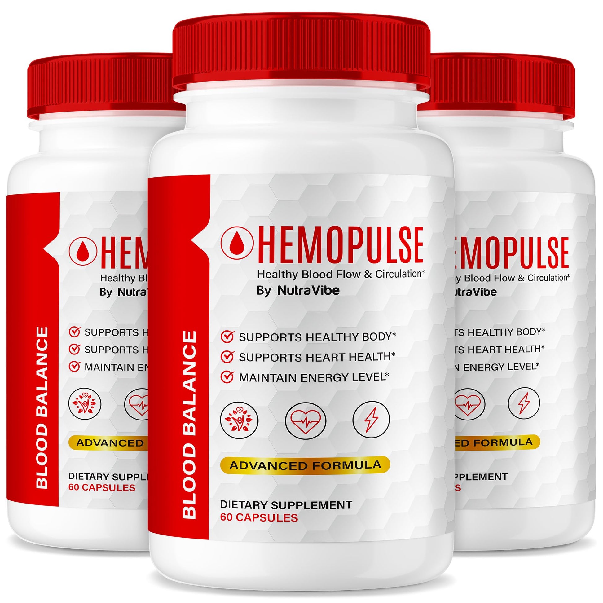 NutraVibe HemoPulse Capsule 180 Capsules
