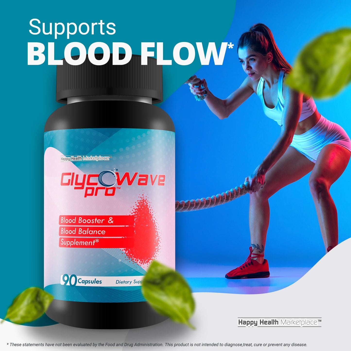 Happy Health Marketplace GlycoWave Pro Capsule 90 Count