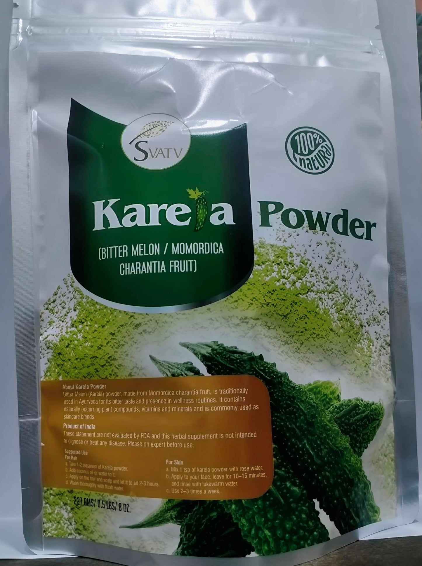 SVATV Karela Powder 8 Ounce