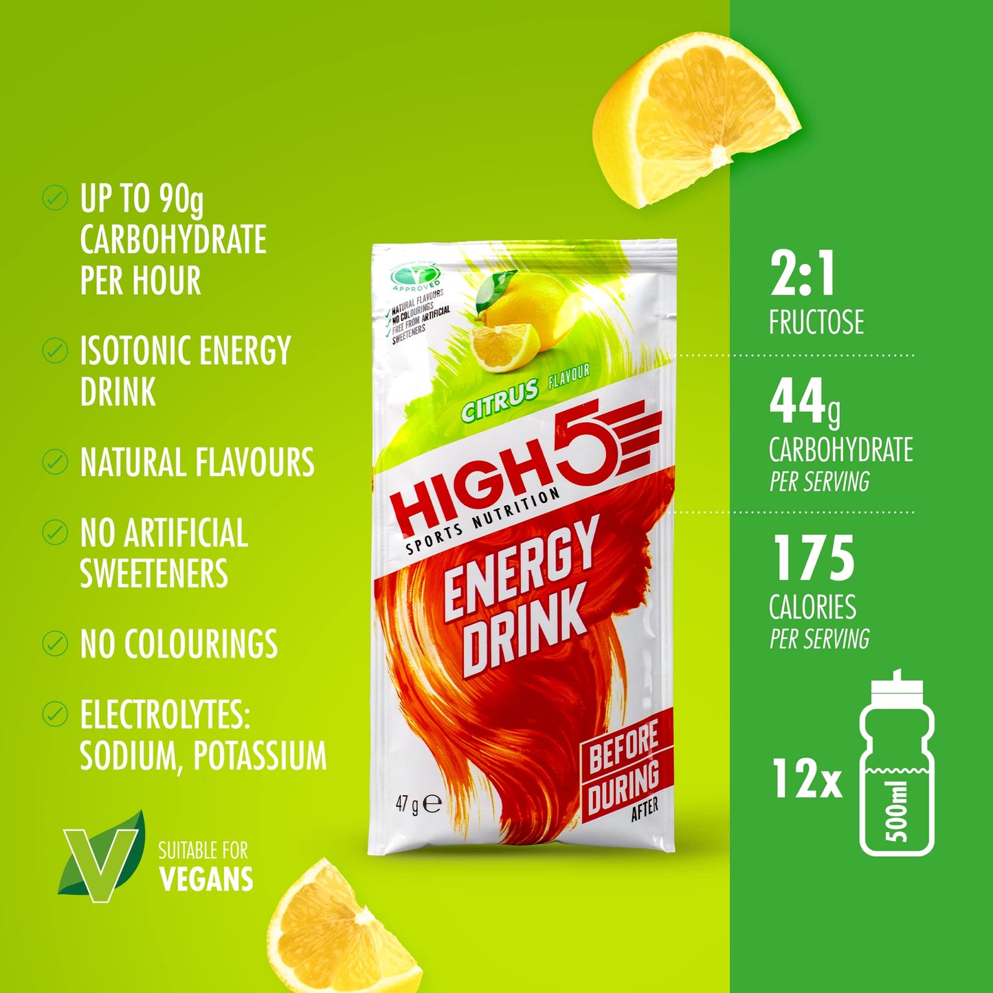 HIGH5 Energy Hydration Drink Powder 564 g