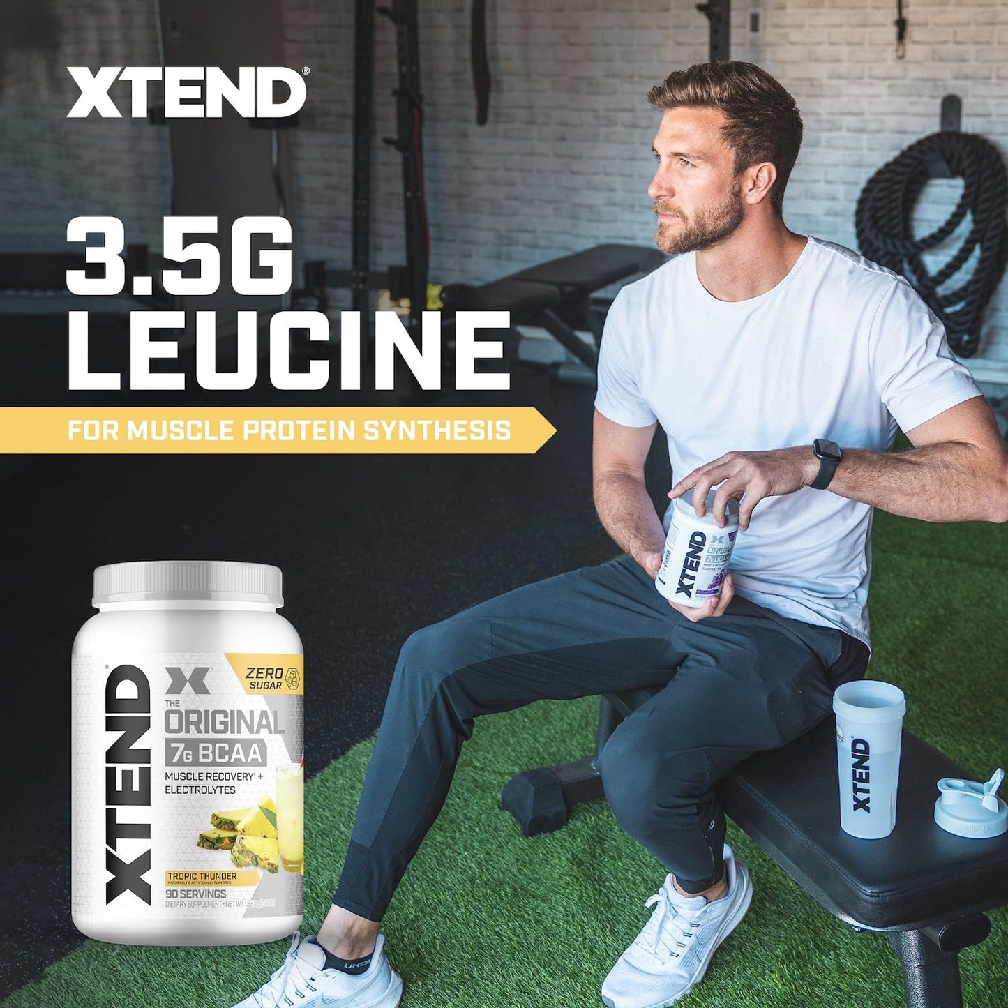 Xtend Original BCAA Powder Tropic Thunder 90 Servings