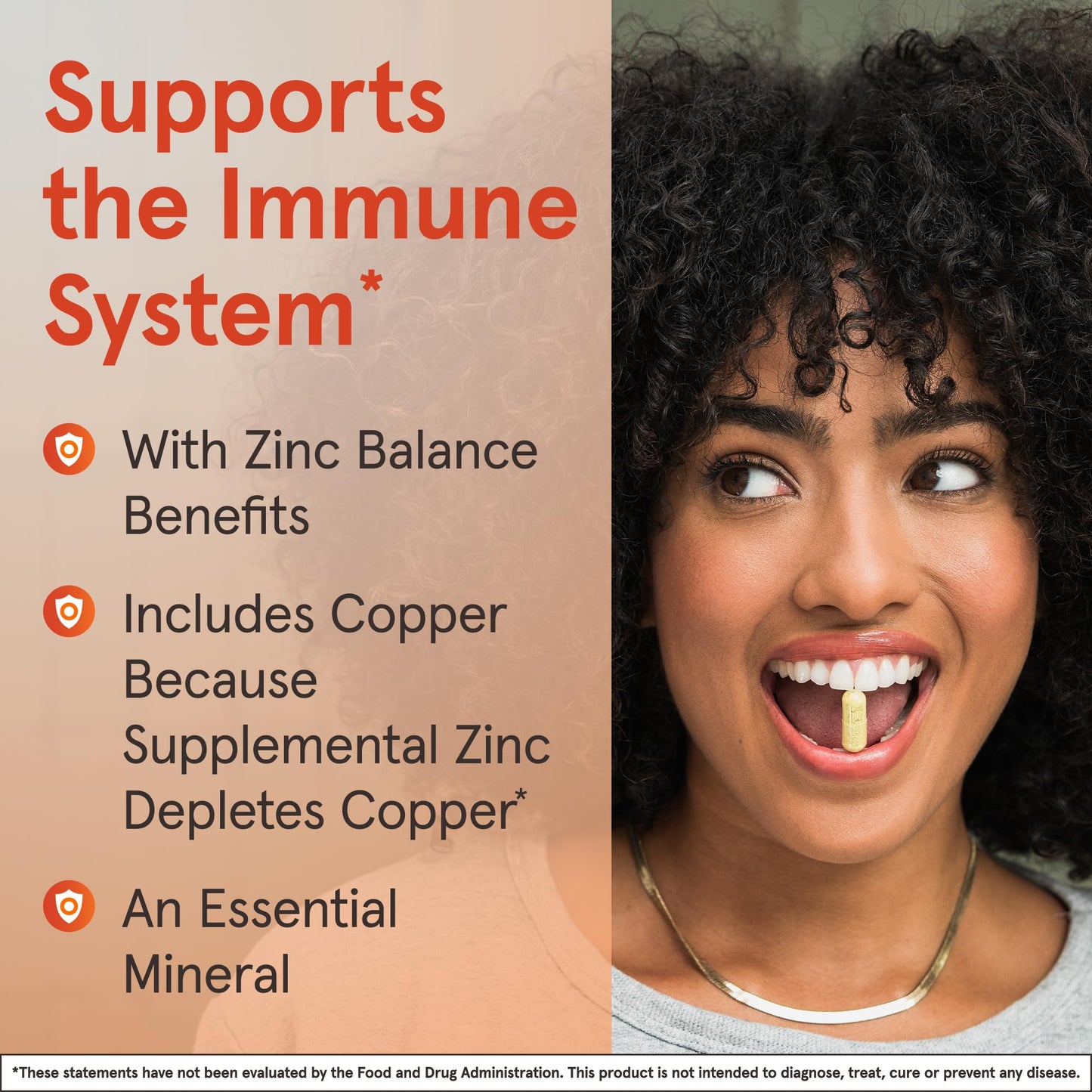 Jarrow Formulas Zinc Balance 15 mg Zinc with Copper, 100 Capsules