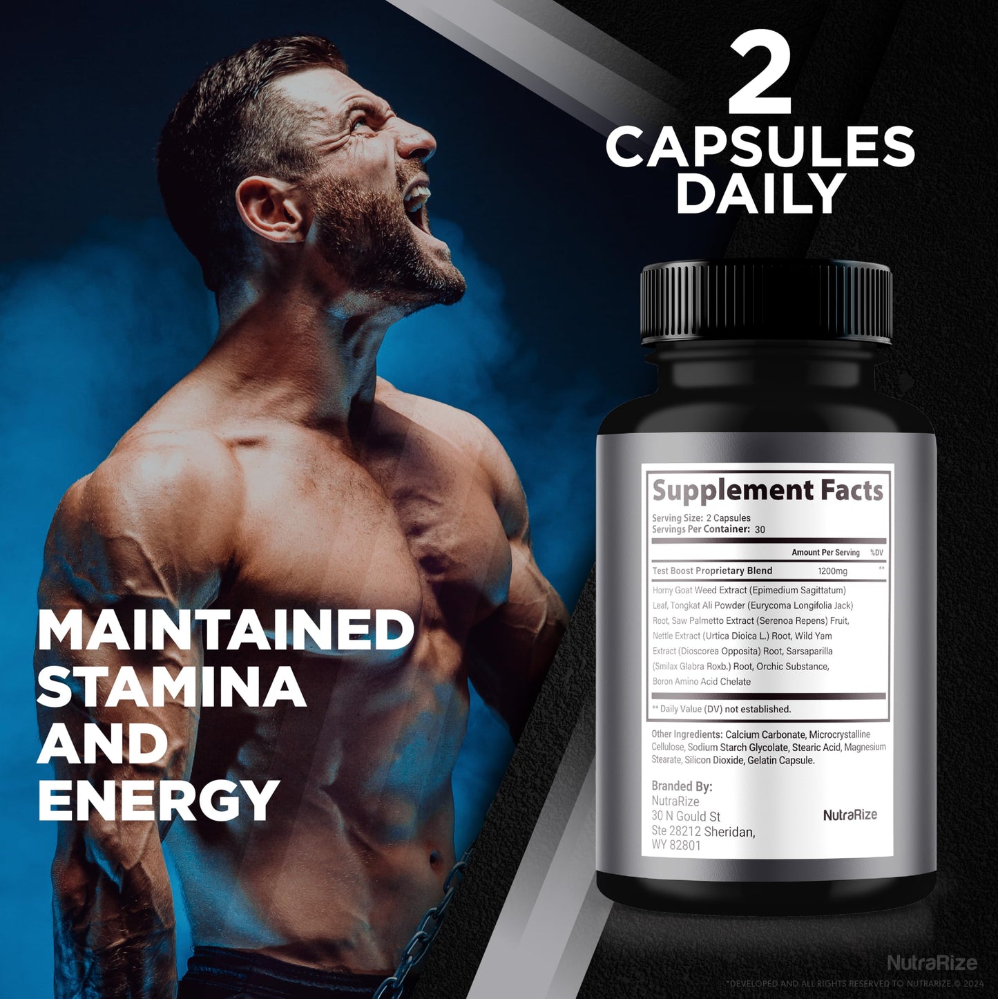 NutraRize Max Man Pro Capsules 120