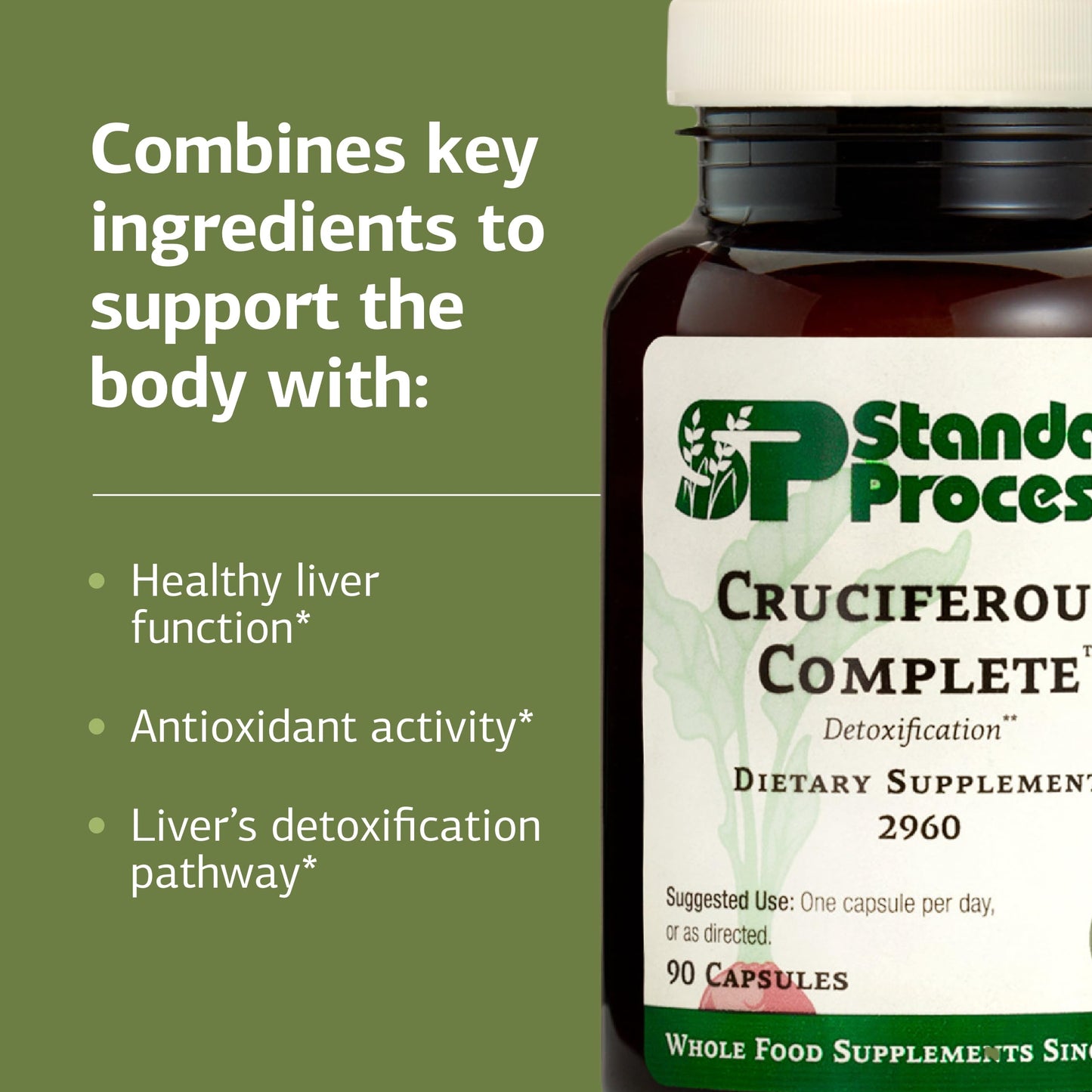 Standard Process Inc. Cruciferous Complete Capsules 90