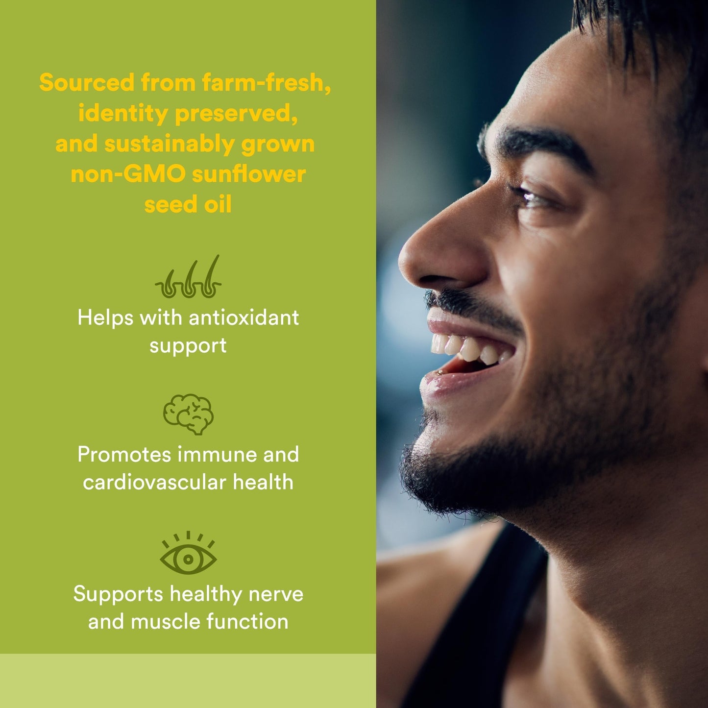 Natural Factors Sunflower Vitamin E Softgels 90 Count